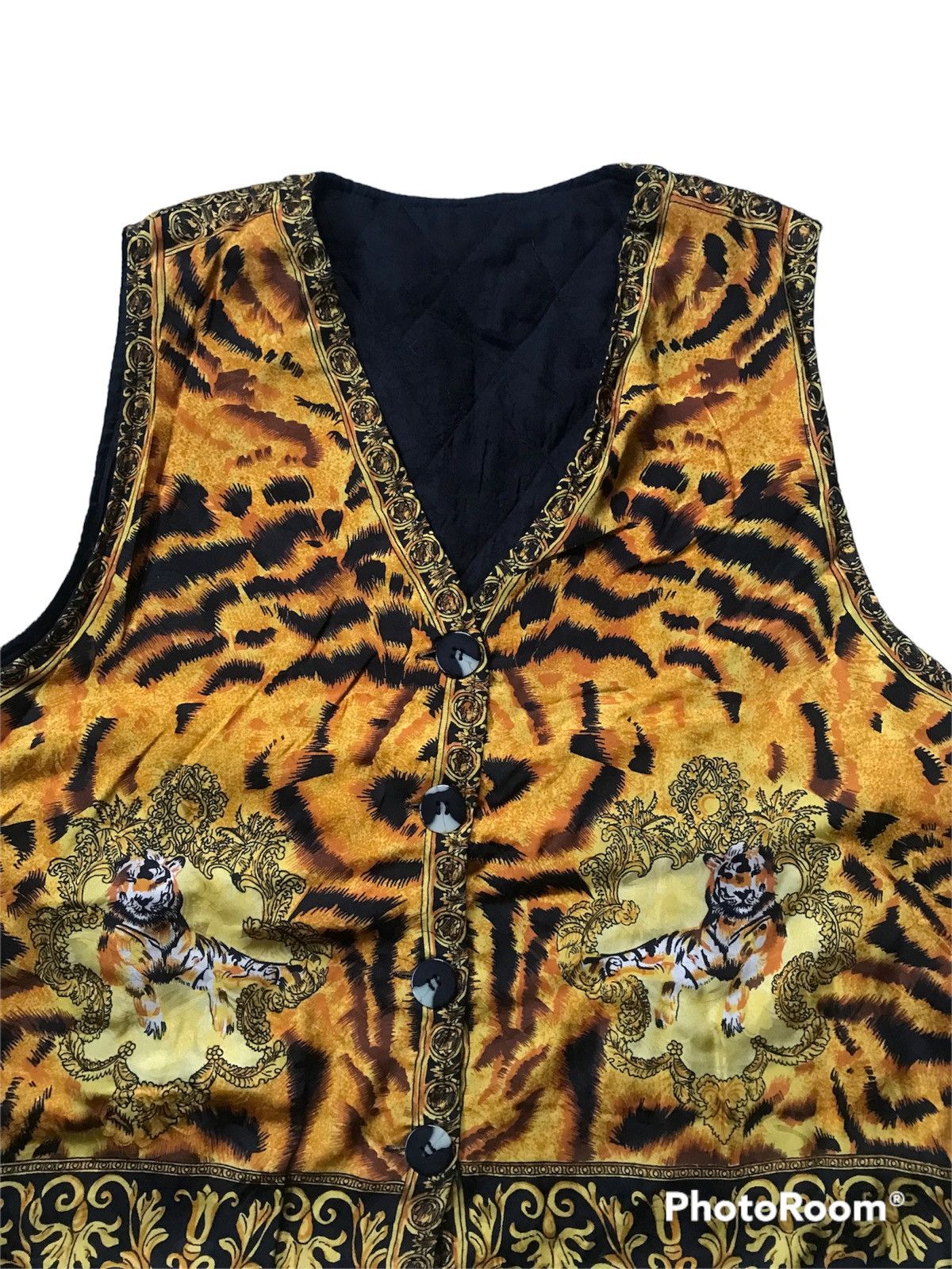 Vintage 💥Vintage Japanese Tiger Vest Jacket Unisex Size US M / EU 48-50 / 2 - 5 Thumbnail