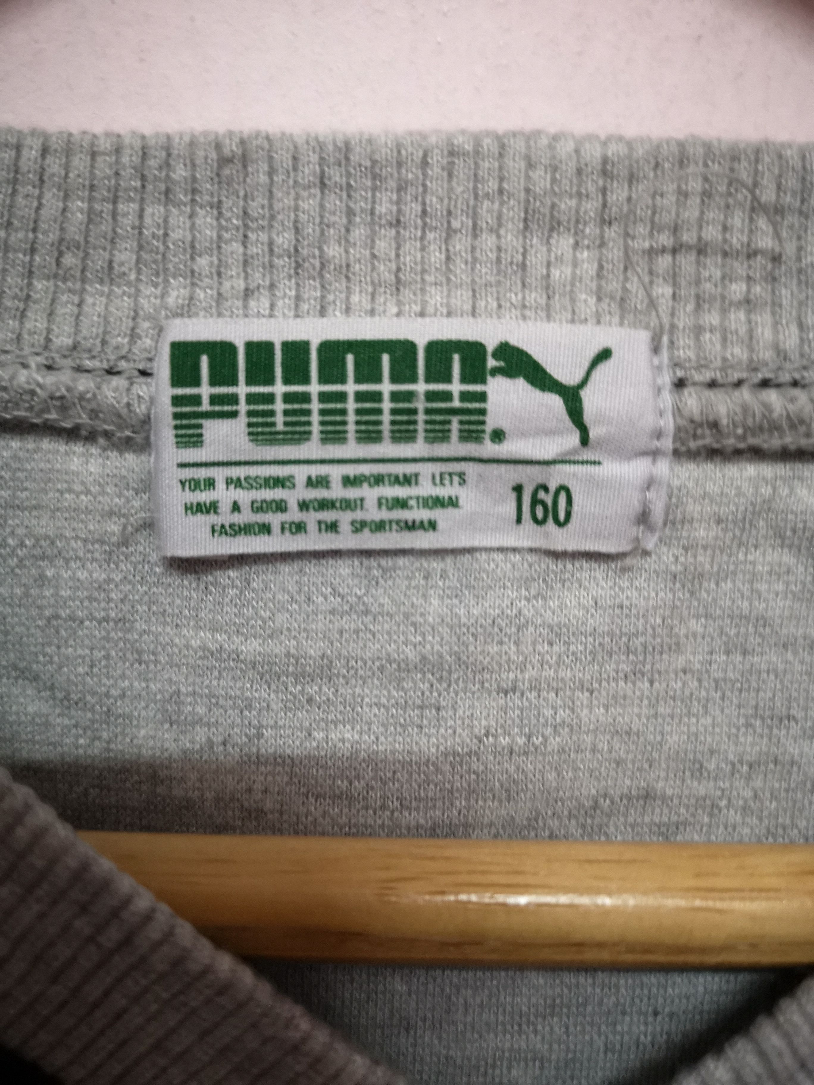 Puma VINTAGE PUMA PULLOVER SHORT SLEEVES CREWNECK SWEATSHIRTS Size US M / EU 48-50 / 2 - 4 Thumbnail