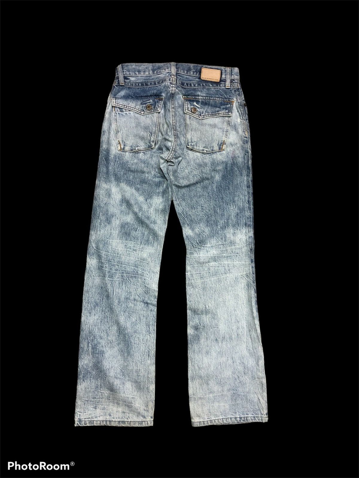 Bleach Goods × Gap WASHED⚡️⚡️GAP STRAIGHT FIT DENIM Size US 28 / EU 44 - 2 Thumbnail