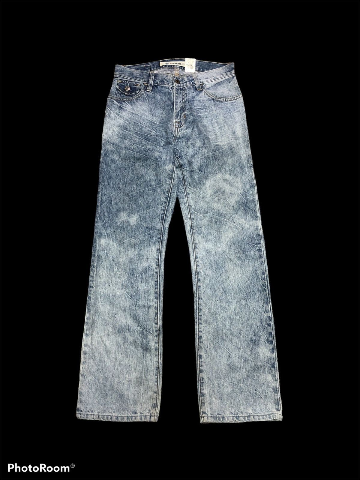 Bleach Goods × Gap WASHED⚡️⚡️GAP STRAIGHT FIT DENIM Size US 28 / EU 44 - 1 Thumbnail