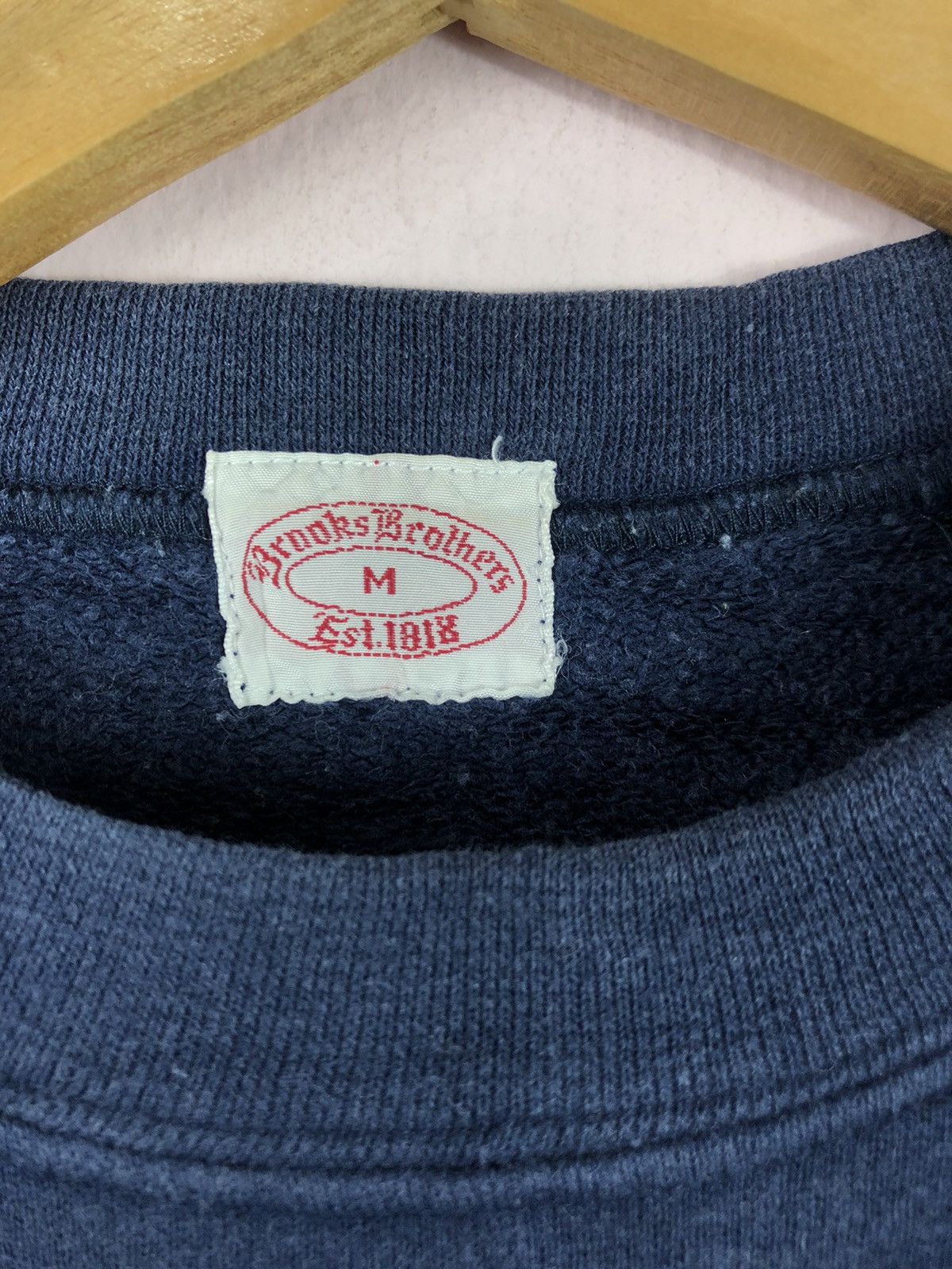 Brooks Brothers VINTAGE BROOKS&BROTHERS LONG SLEEVE NAVY SWEATHIRTS Size US M / EU 48-50 / 2 - 4 Thumbnail