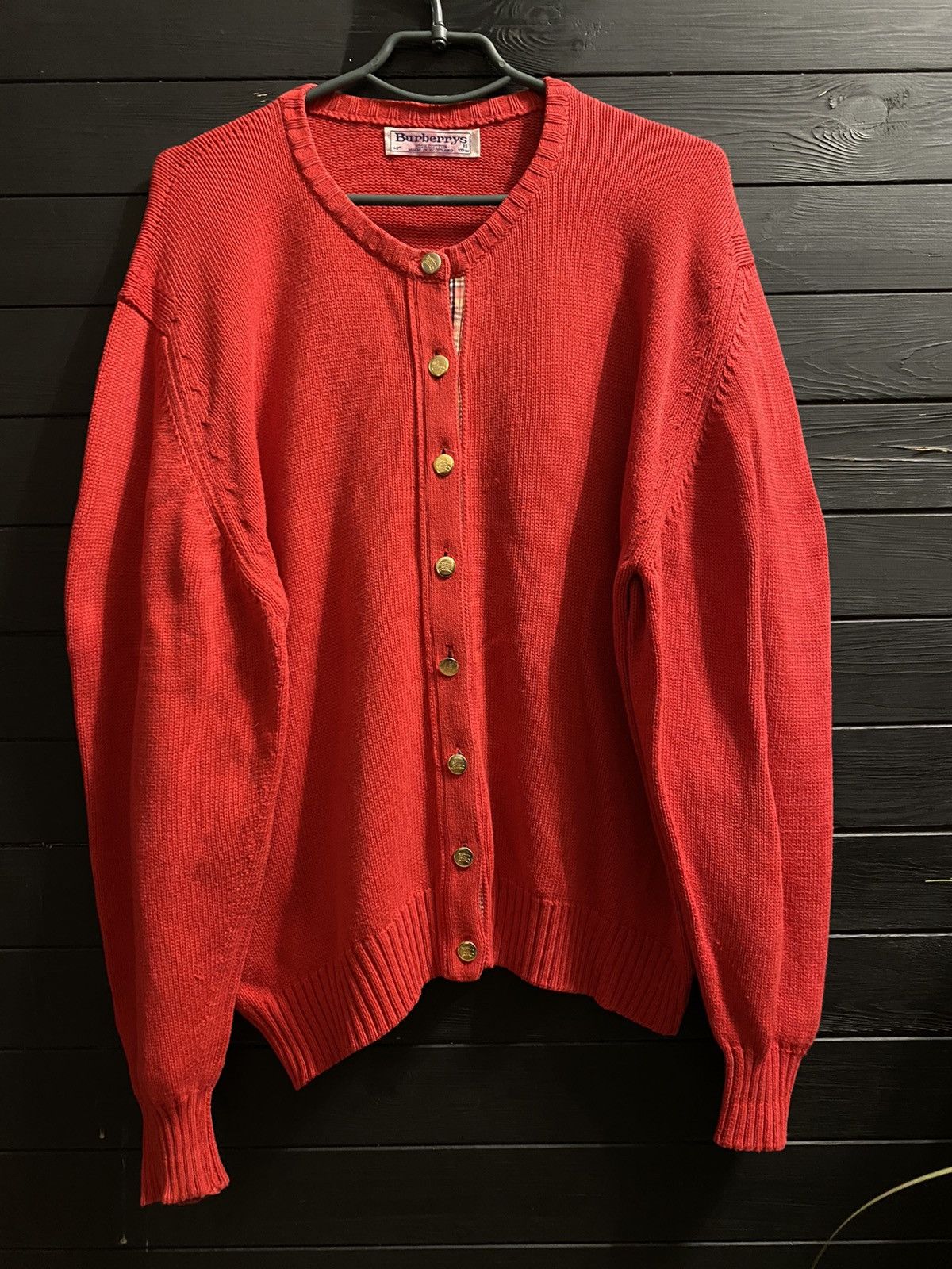 Burberry Sweater with buttons Burberry’s rare Vintage Avant-Garde. Size M / US 6-8 / IT 42-44 - 2 Thumbnail