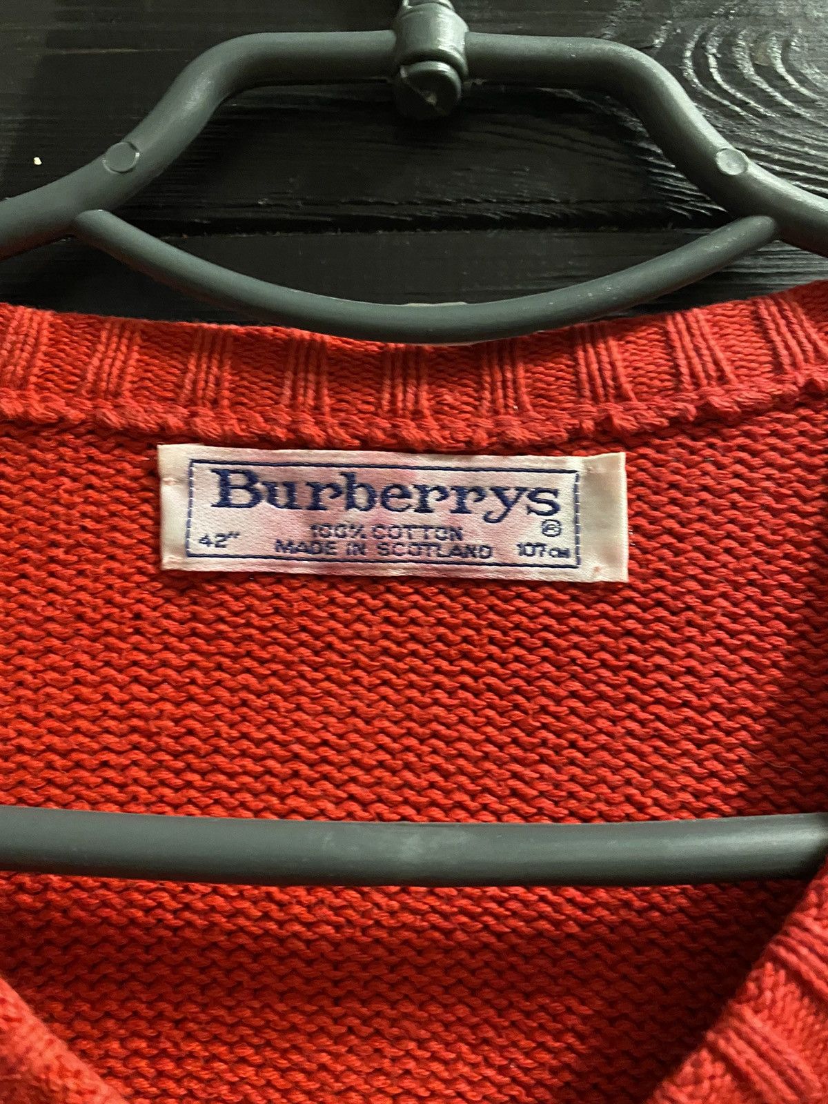Burberry Sweater with buttons Burberry’s rare Vintage Avant-Garde. Size M / US 6-8 / IT 42-44 - 6 Thumbnail
