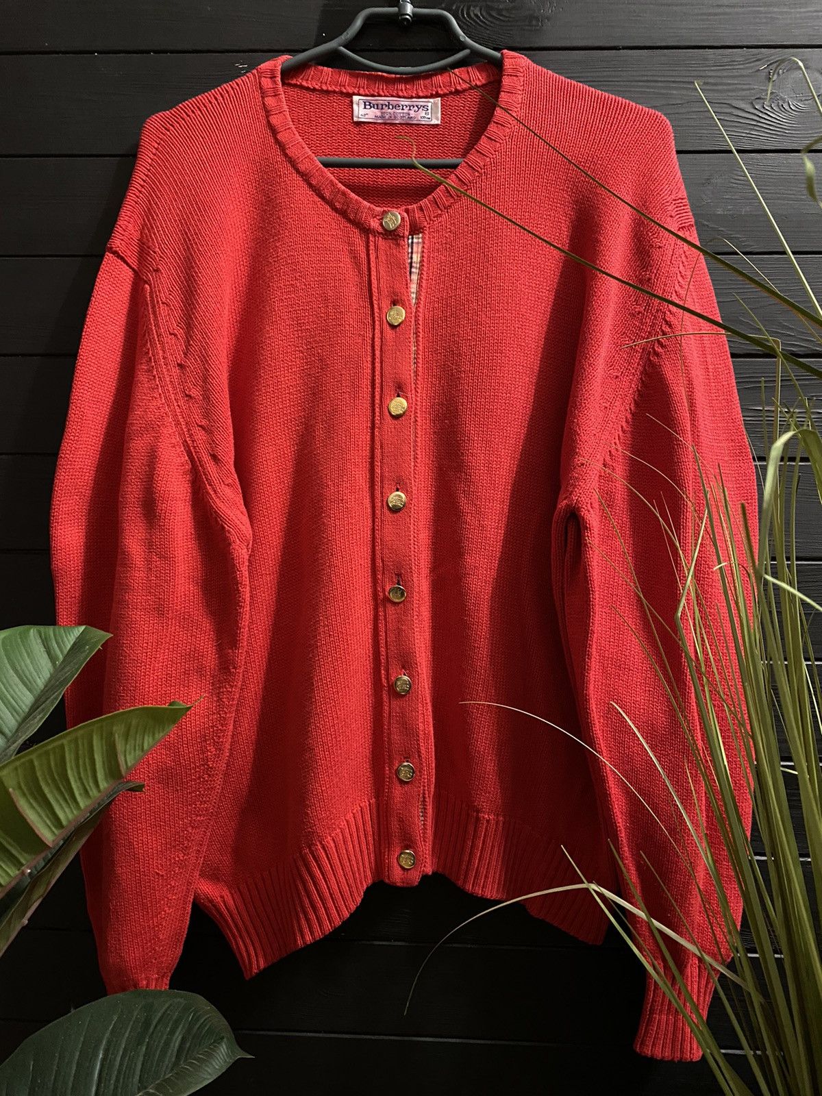 Burberry Sweater with buttons Burberry’s rare Vintage Avant-Garde. Size M / US 6-8 / IT 42-44 - 1 Thumbnail