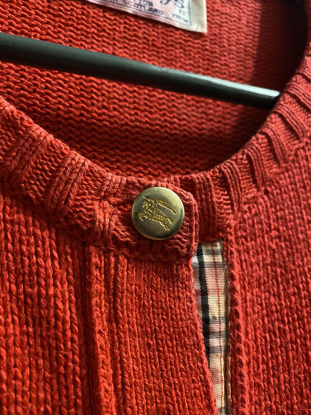 Burberry Sweater with buttons Burberry’s rare Vintage Avant-Garde. Size M / US 6-8 / IT 42-44 - 3 Thumbnail