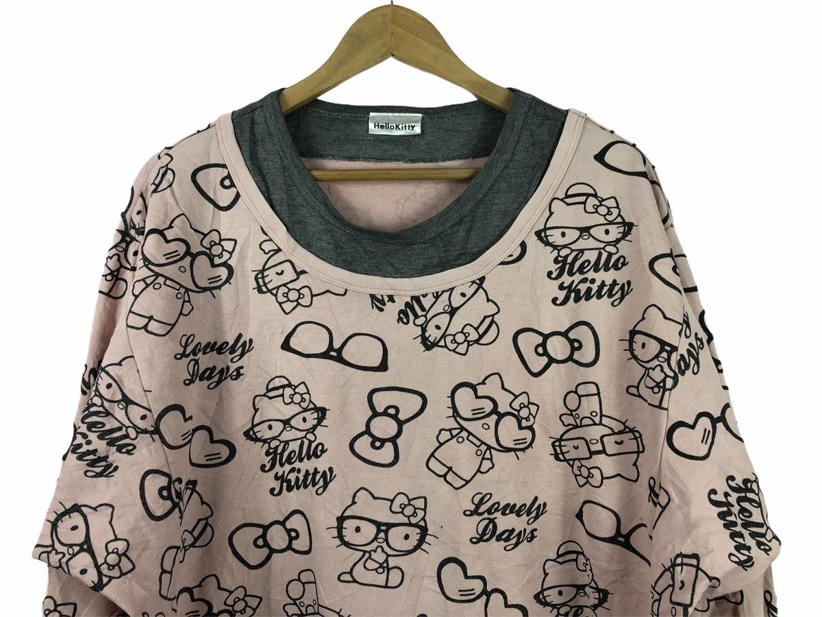 Vintage VINTAGE HELLO KITTY LOVELY DAY LONG SLEEVE PINK SWEATSHIRT Size US L / EU 52-54 / 3 - 3 Thumbnail