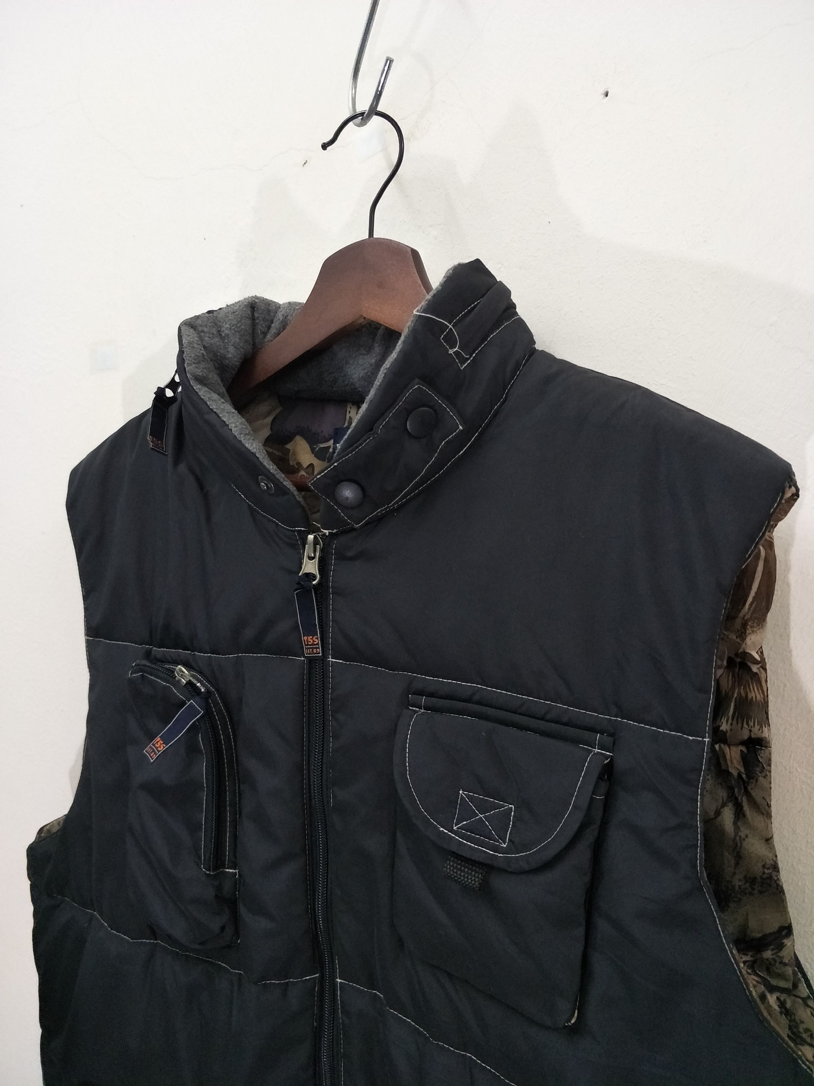 Karl Kani 90's Triple 5 Soul Utility Vest Old Hip-Hop Fashion Size US L / EU 52-54 / 3 - 3 Thumbnail