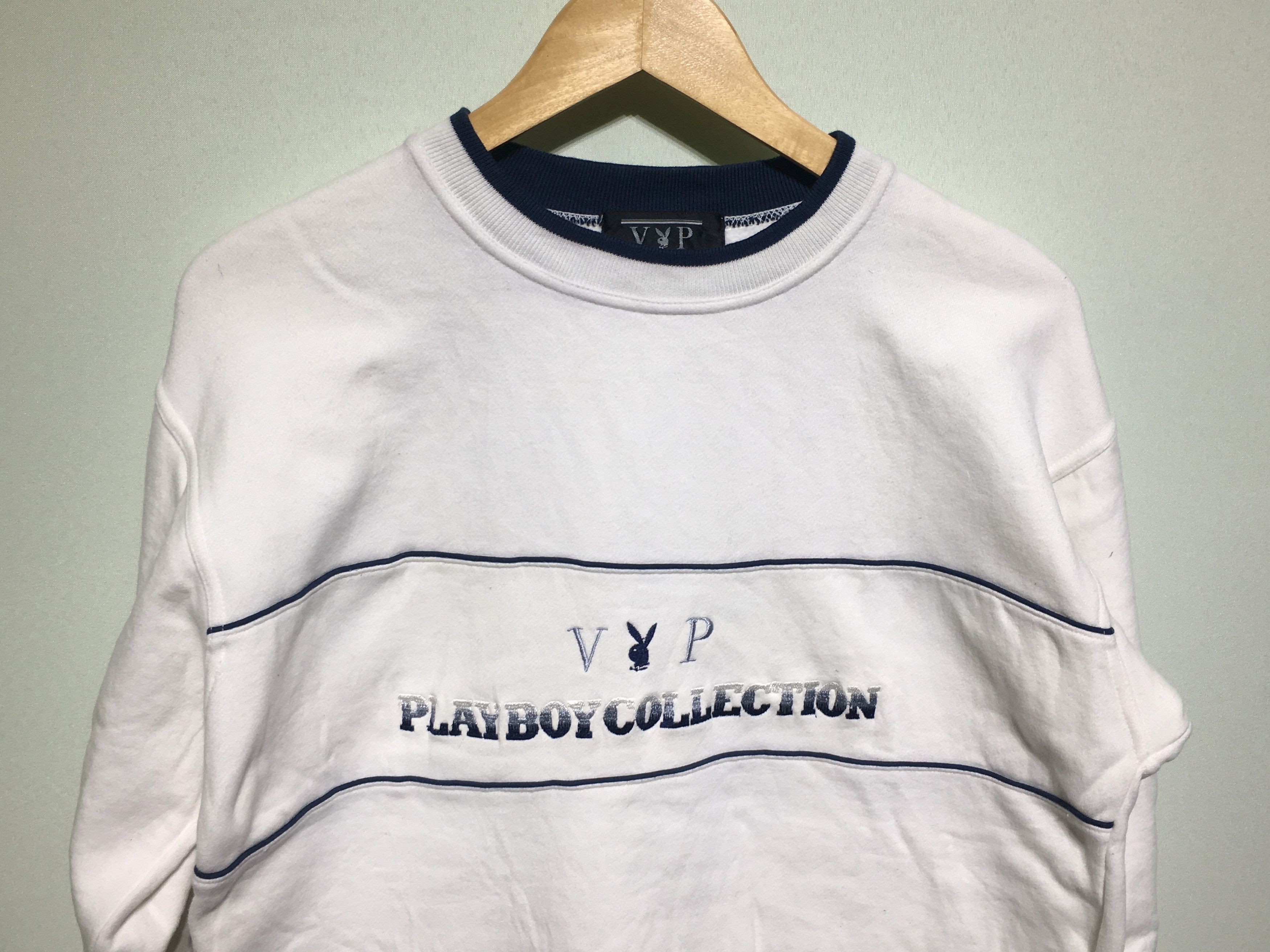 Playboy Vintage PLAYBOY COLLECTION Sportswear Crewneck Sweatshirt Size US L / EU 52-54 / 3 - 3 Thumbnail