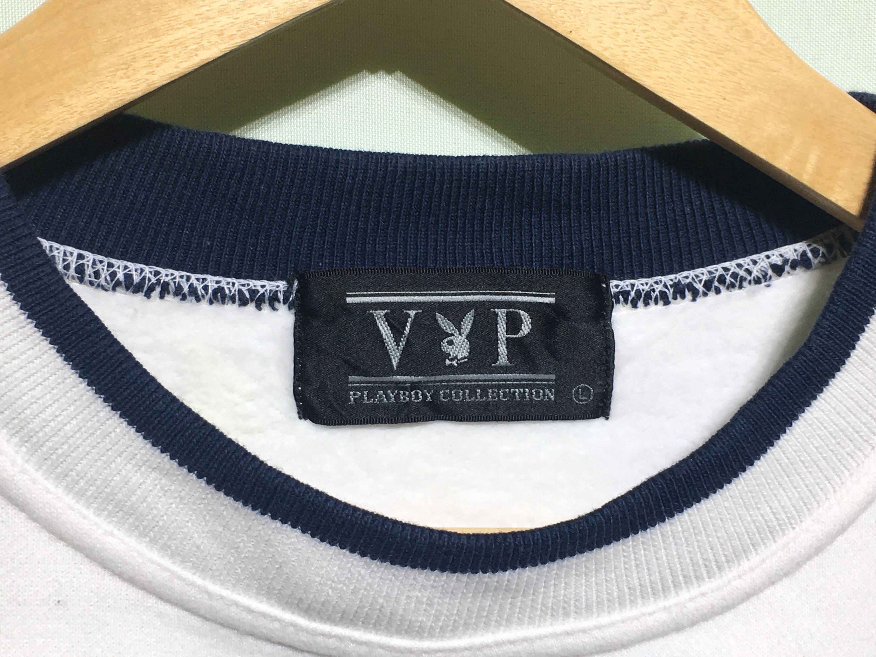 Playboy Vintage PLAYBOY COLLECTION Sportswear Crewneck Sweatshirt Size US L / EU 52-54 / 3 - 4 Thumbnail