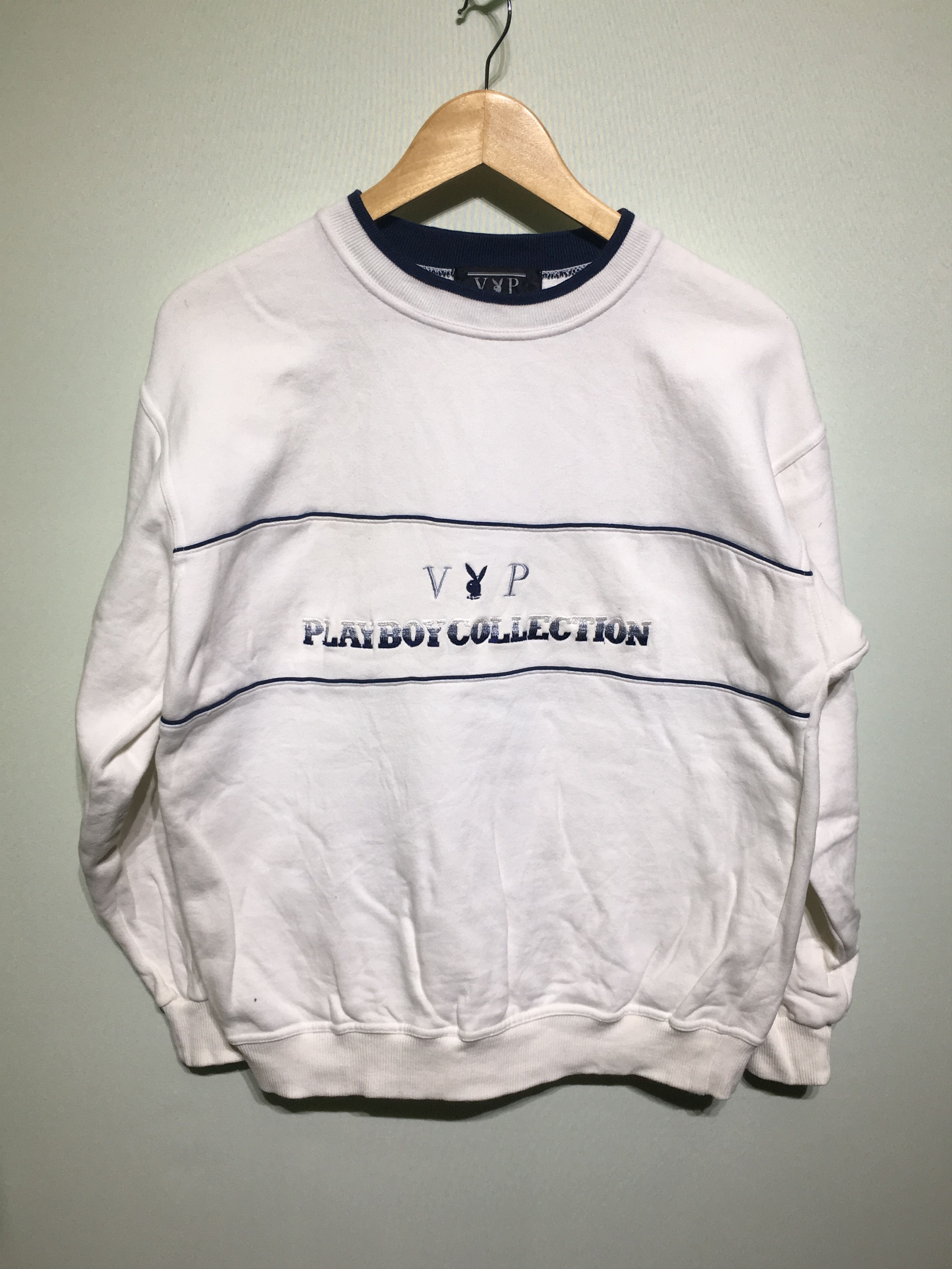 Playboy Vintage PLAYBOY COLLECTION Sportswear Crewneck Sweatshirt Size US L / EU 52-54 / 3 - 1 Thumbnail