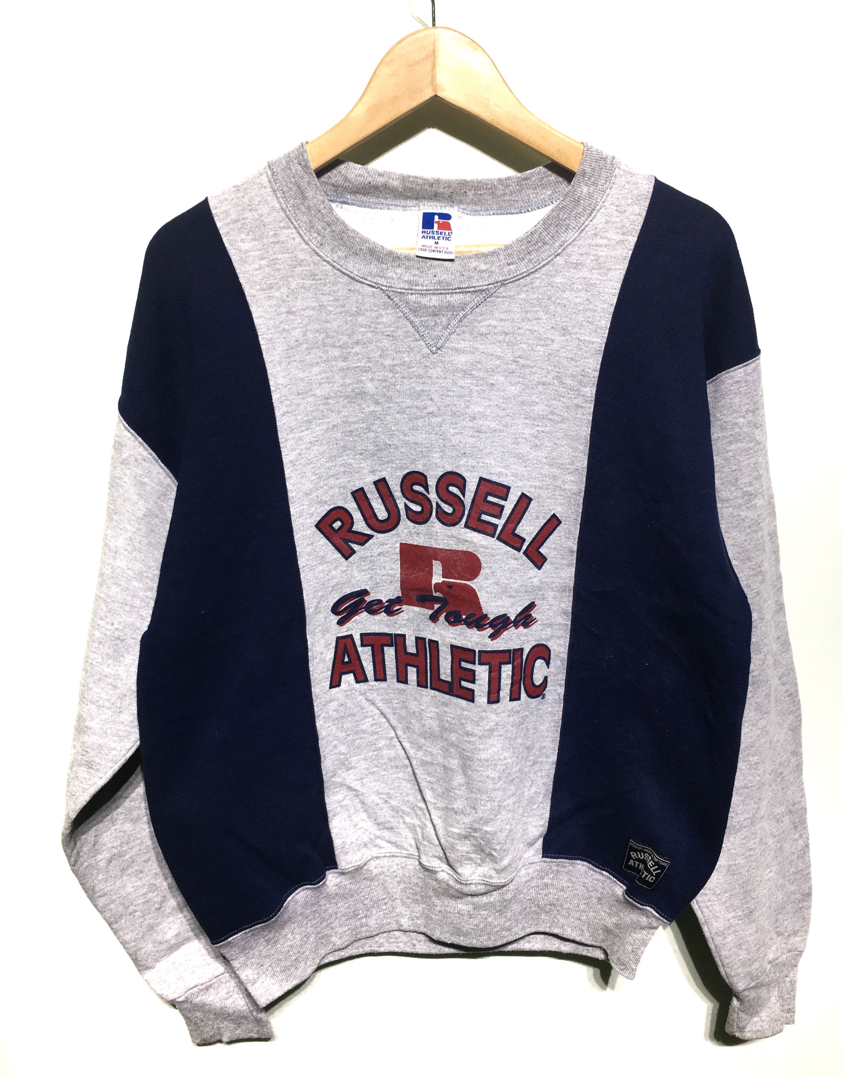 Russell Athletic Vintage RUSSEL ATHLETIC Big Logo Sportswear Sweatshirt Size US M / EU 48-50 / 2 - 1 Thumbnail