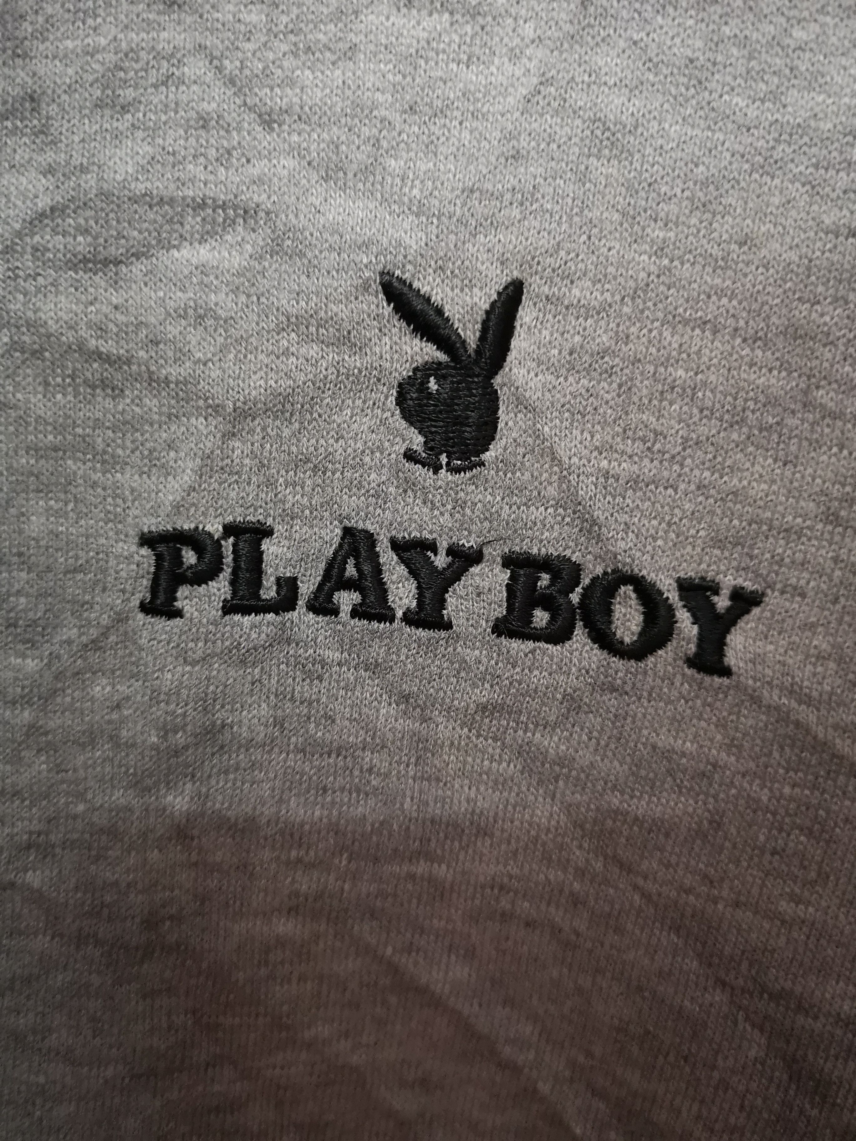 Playboy VINTAGE PLAYBOY BIG LOGO LONG SLEEVES CREWNECK SWEATSHIRTS Size US XL / EU 56 / 4 - 5 Thumbnail