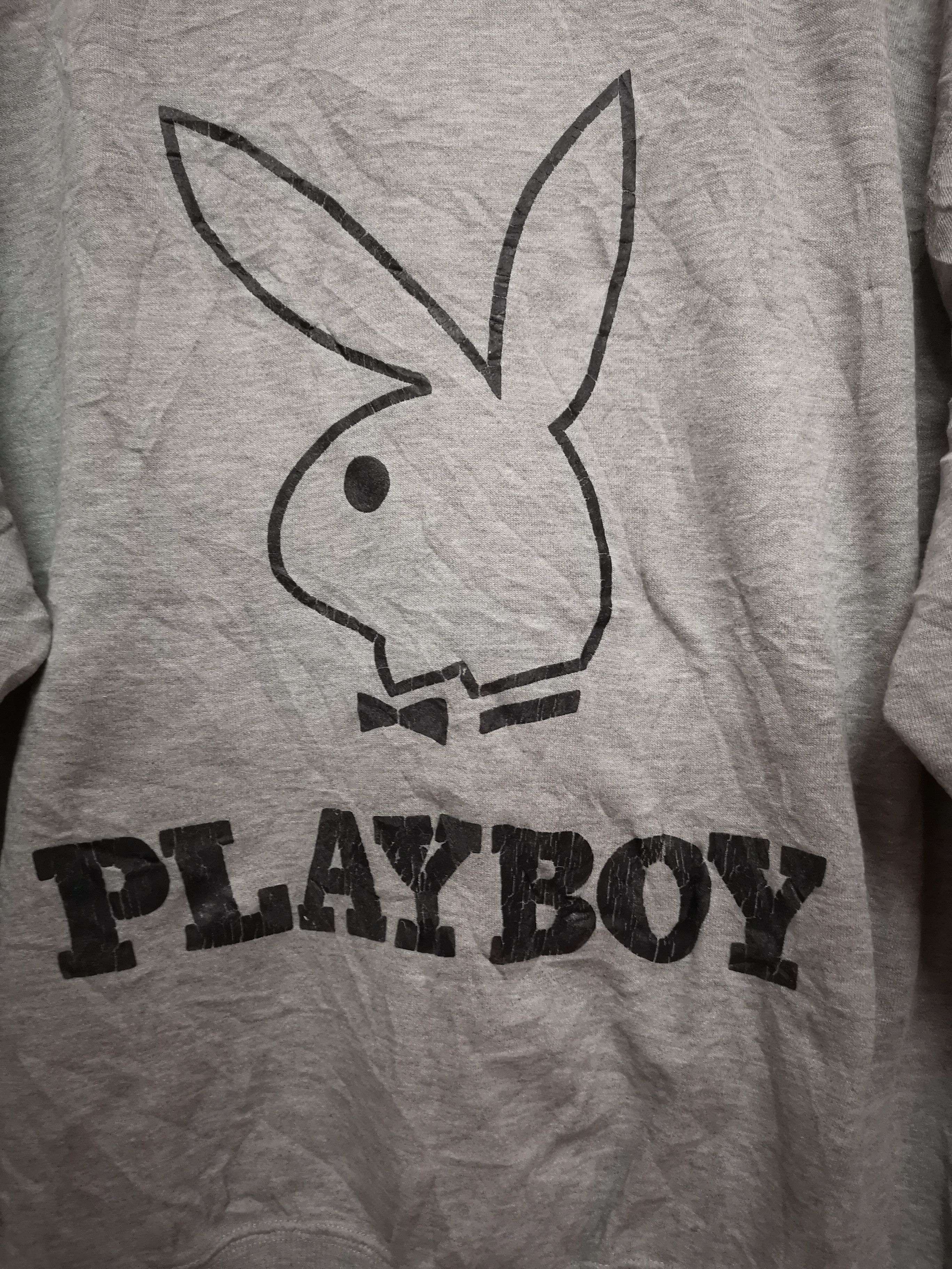 Playboy VINTAGE PLAYBOY BIG LOGO LONG SLEEVES CREWNECK SWEATSHIRTS Size US XL / EU 56 / 4 - 3 Thumbnail