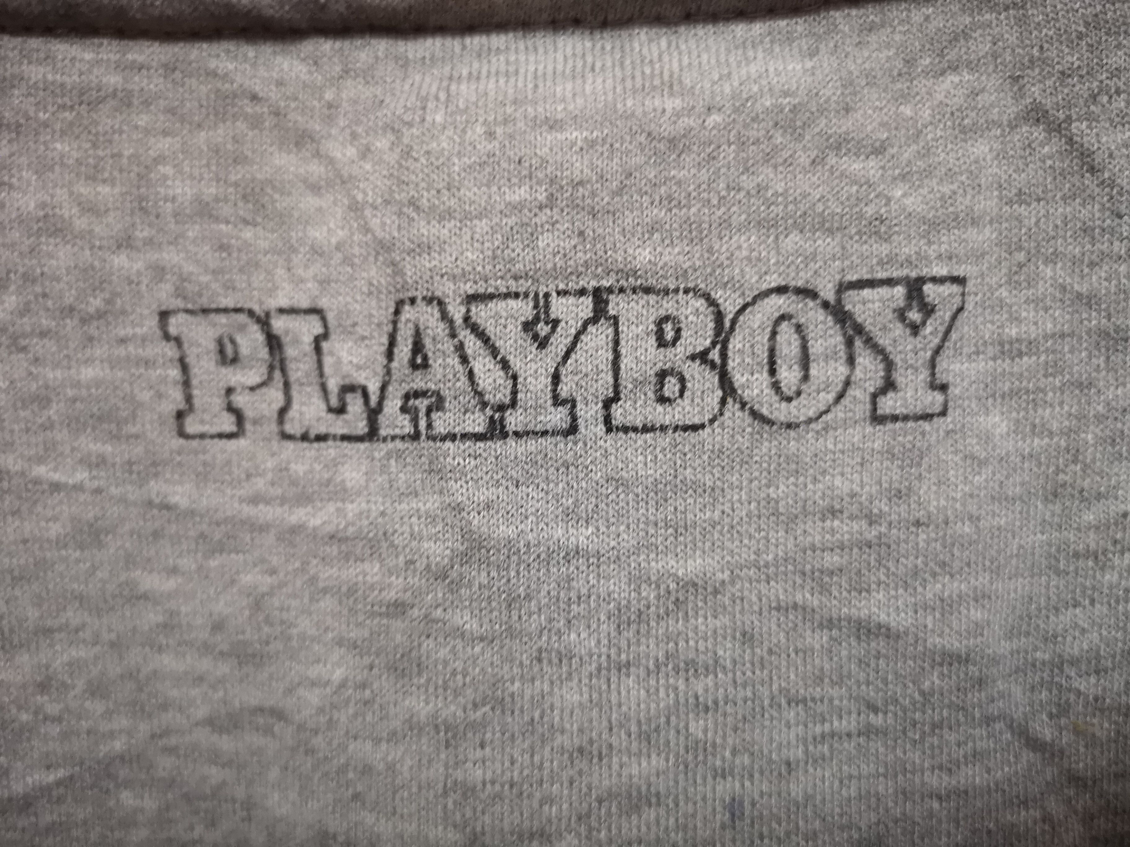 Playboy VINTAGE PLAYBOY BIG LOGO LONG SLEEVES CREWNECK SWEATSHIRTS Size US XL / EU 56 / 4 - 4 Thumbnail