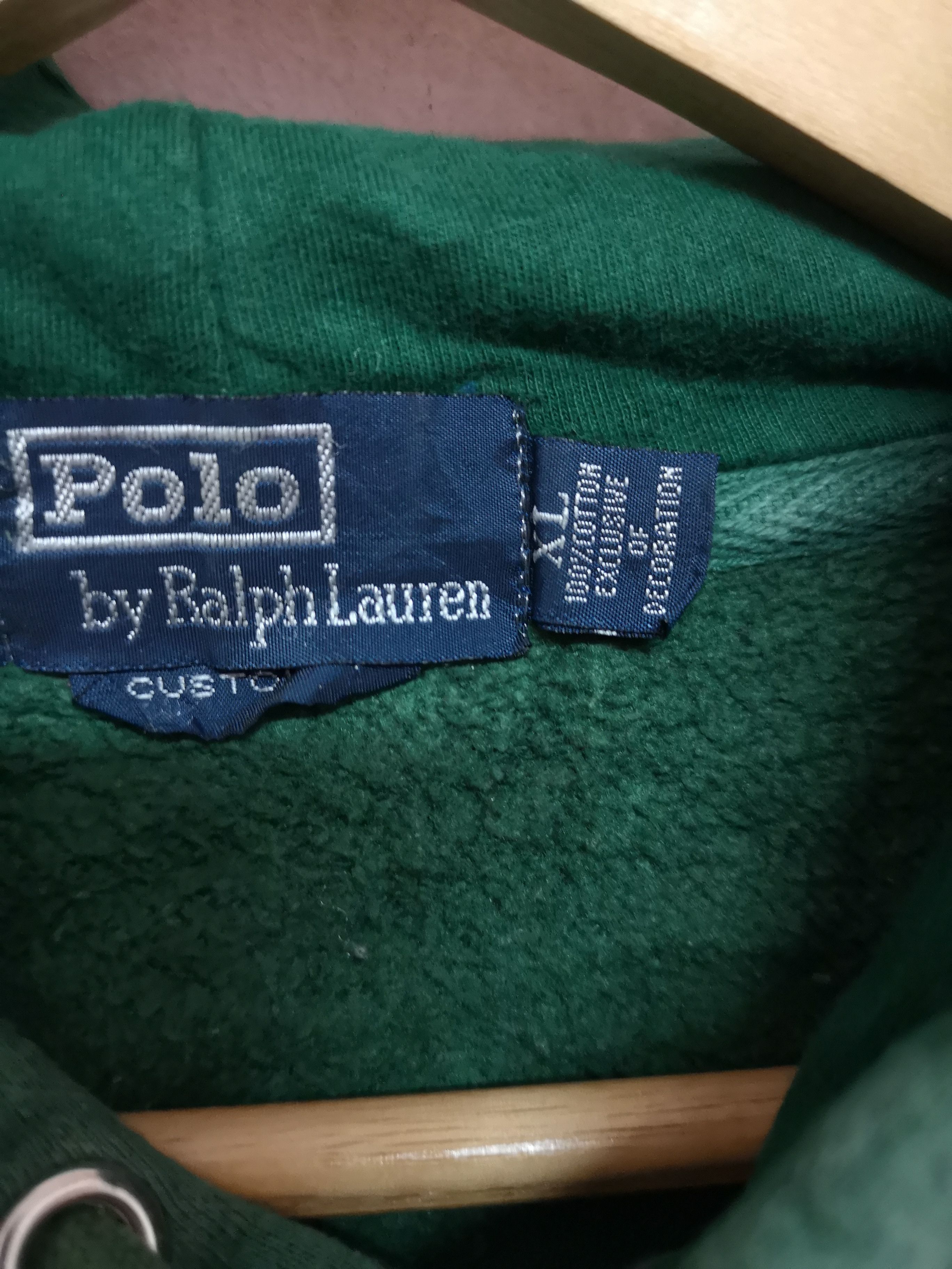 Polo Ralph Lauren VINTAGE POLO RALPH LAUREN HOODIE CREWNECK SWEATSHIRTS Size US XL / EU 56 / 4 - 5 Thumbnail