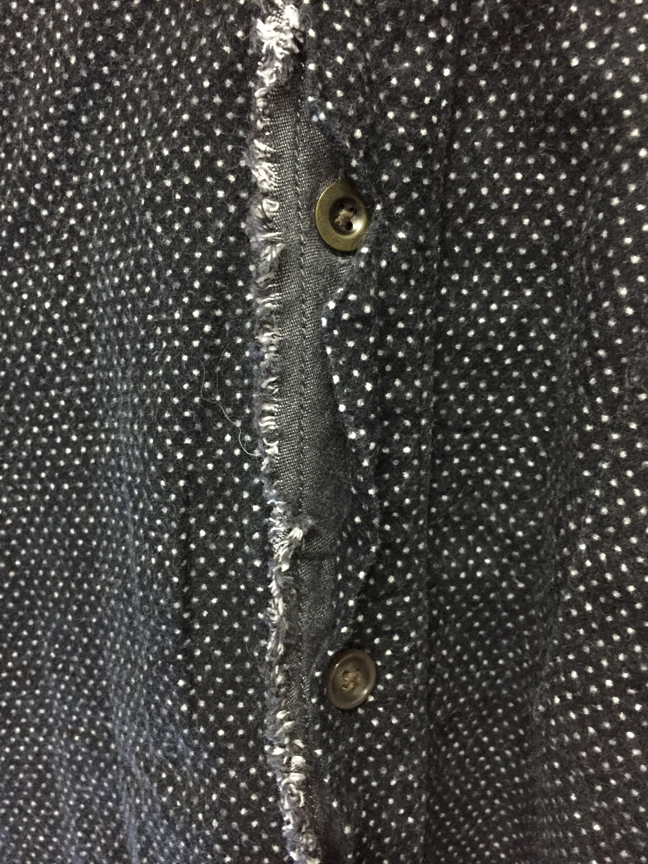 PPFM PPFM velour fringe polka dot shirt Size US M / EU 48-50 / 2 - 8 Thumbnail