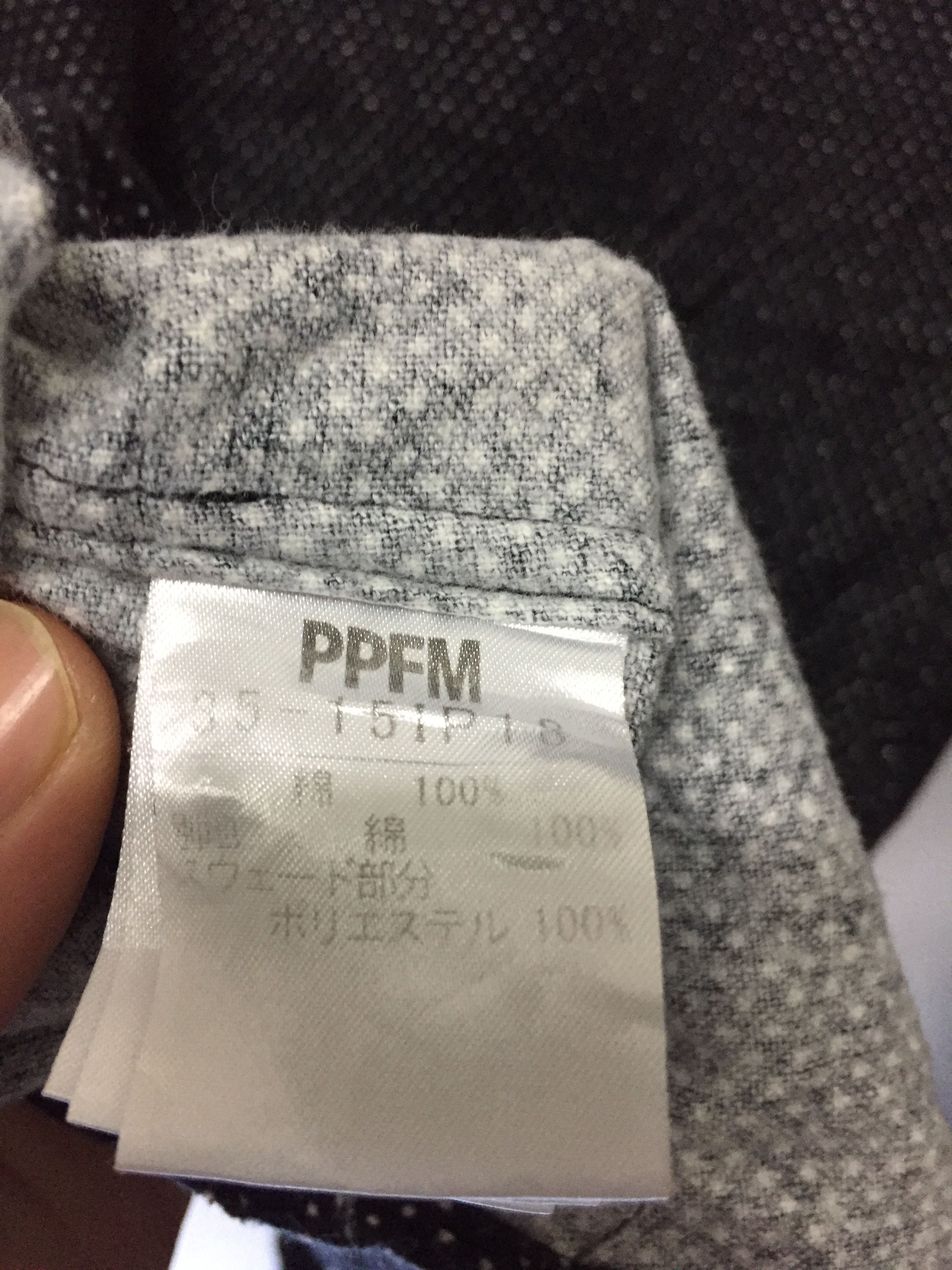 PPFM PPFM velour fringe polka dot shirt Size US M / EU 48-50 / 2 - 13 Thumbnail
