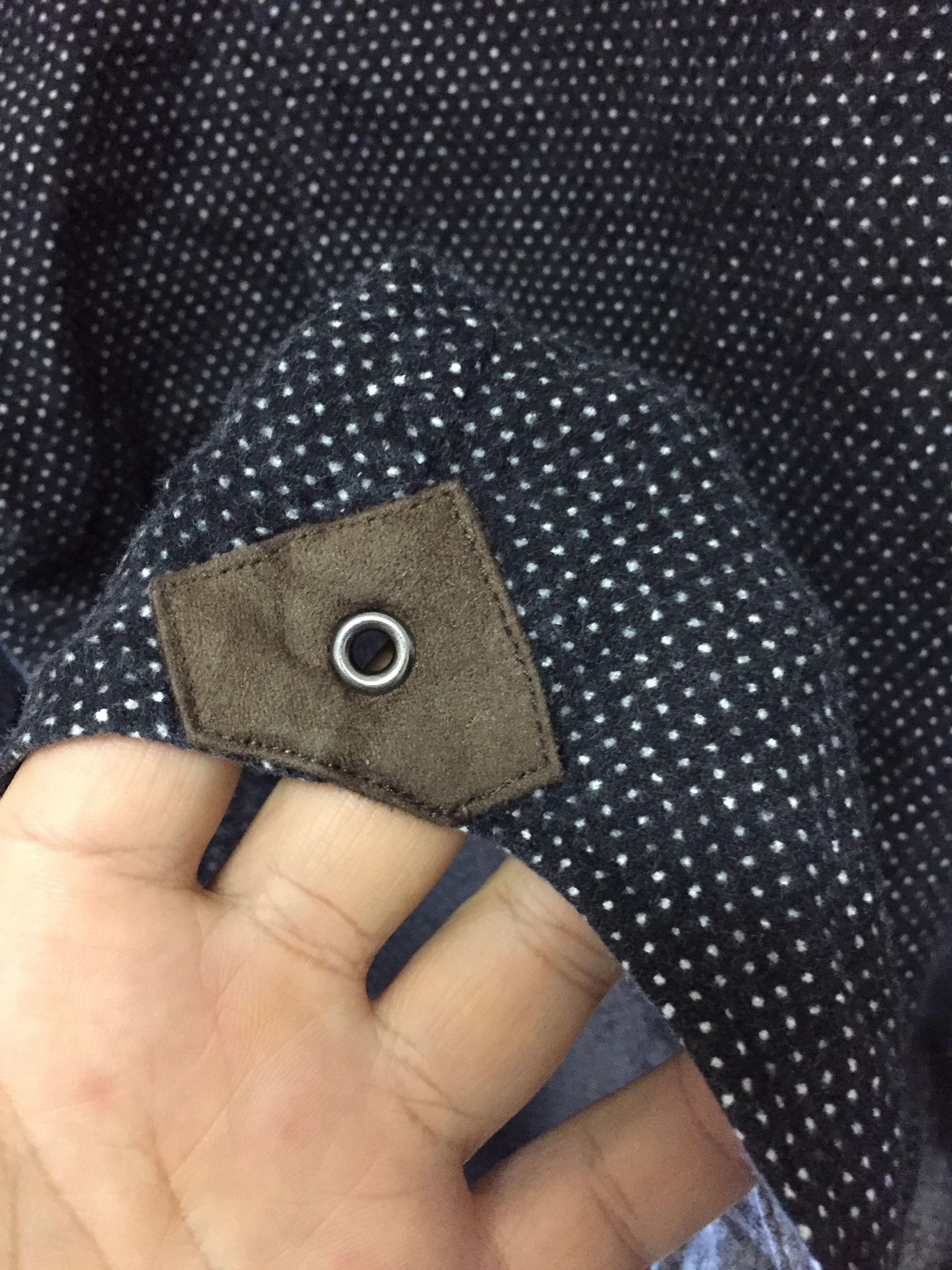 PPFM PPFM velour fringe polka dot shirt Size US M / EU 48-50 / 2 - 9 Thumbnail