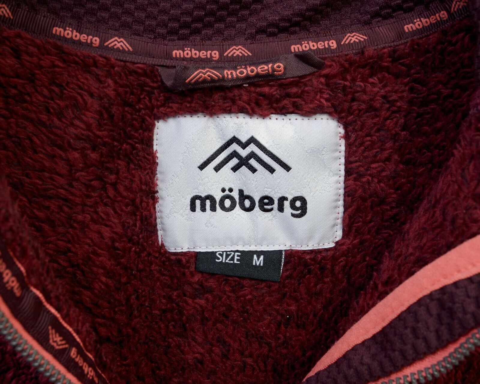 Other MOBERG Women Pile Fleece Jumper Sweatshirt Fluffy Jacket Size M / US 6-8 / IT 42-44 - 5 Thumbnail