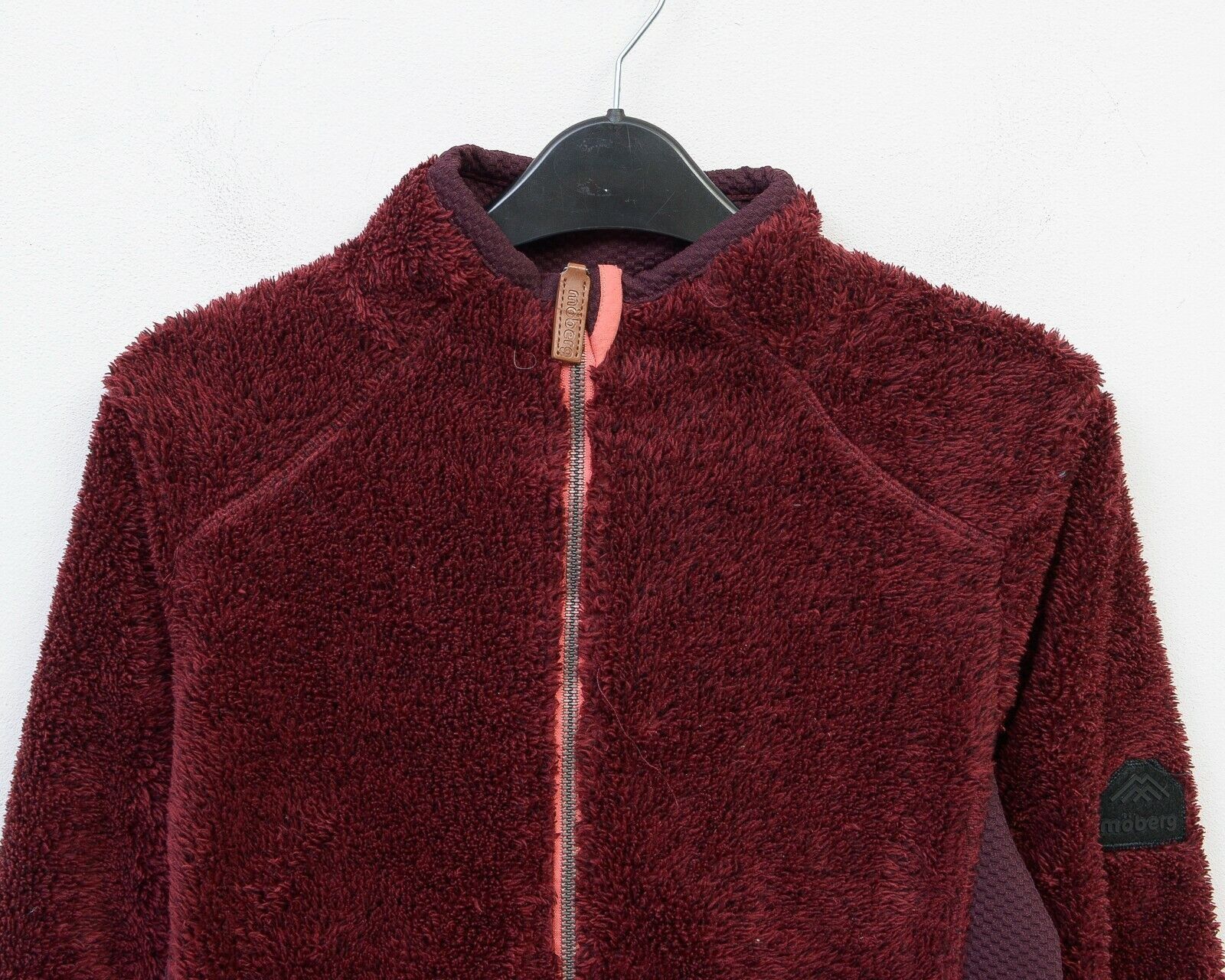 Other MOBERG Women Pile Fleece Jumper Sweatshirt Fluffy Jacket Size M / US 6-8 / IT 42-44 - 3 Thumbnail