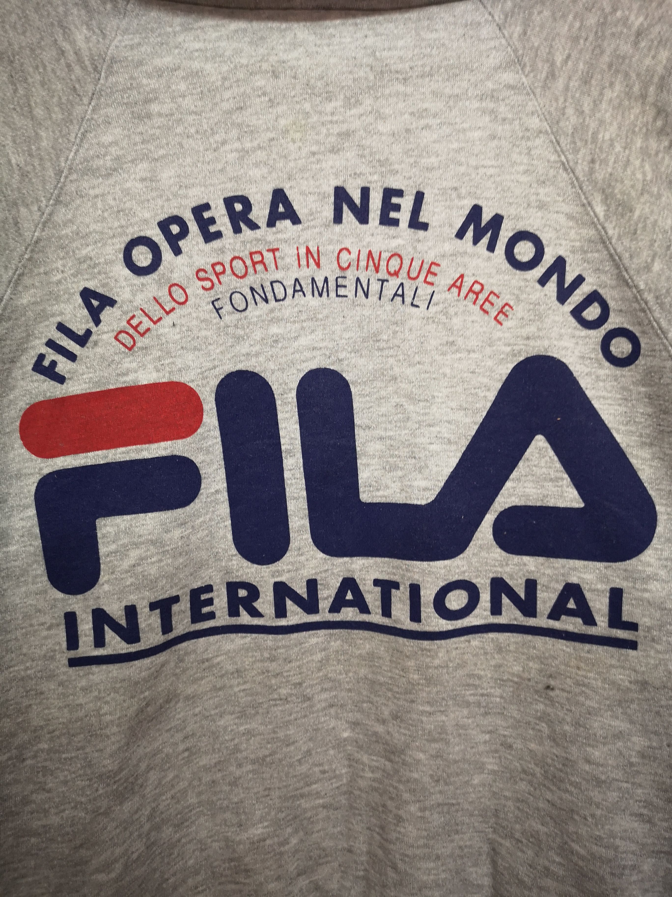 Fila × Vintage Vintage FILA SPORTS X DO OUT LABEL Sweatshirt Size US M / EU 48-50 / 2 - 3 Thumbnail