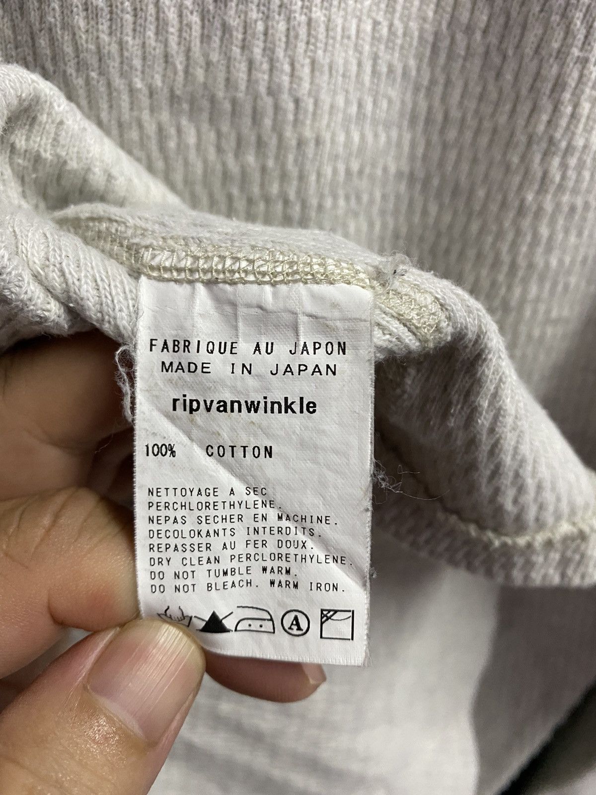 RIPVANWINKLE Thermal wayfarer stitch knit Size US M / EU 48-50 / 2 - 10 Thumbnail