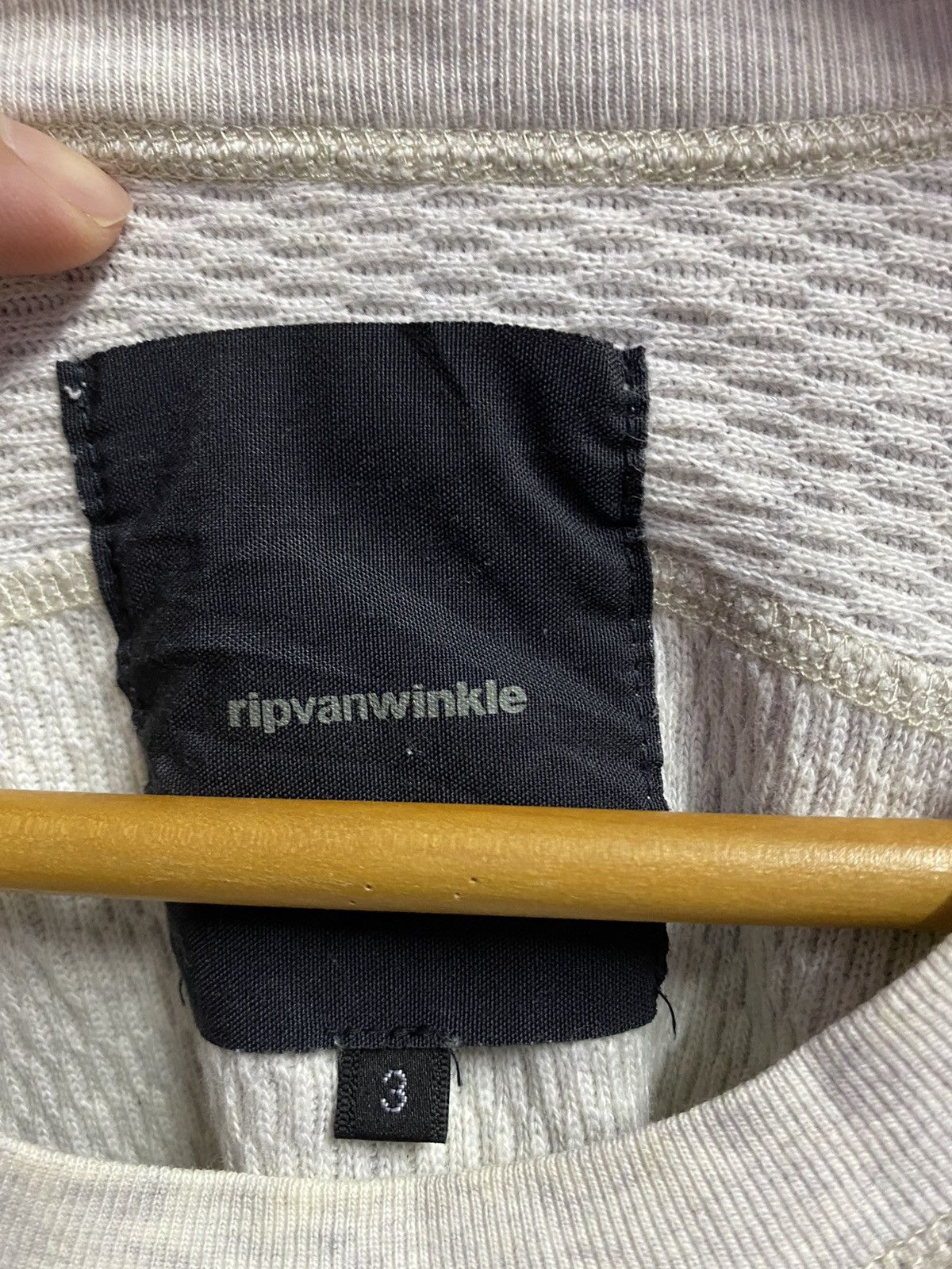 RIPVANWINKLE Thermal wayfarer stitch knit Size US M / EU 48-50 / 2 - 9 Thumbnail