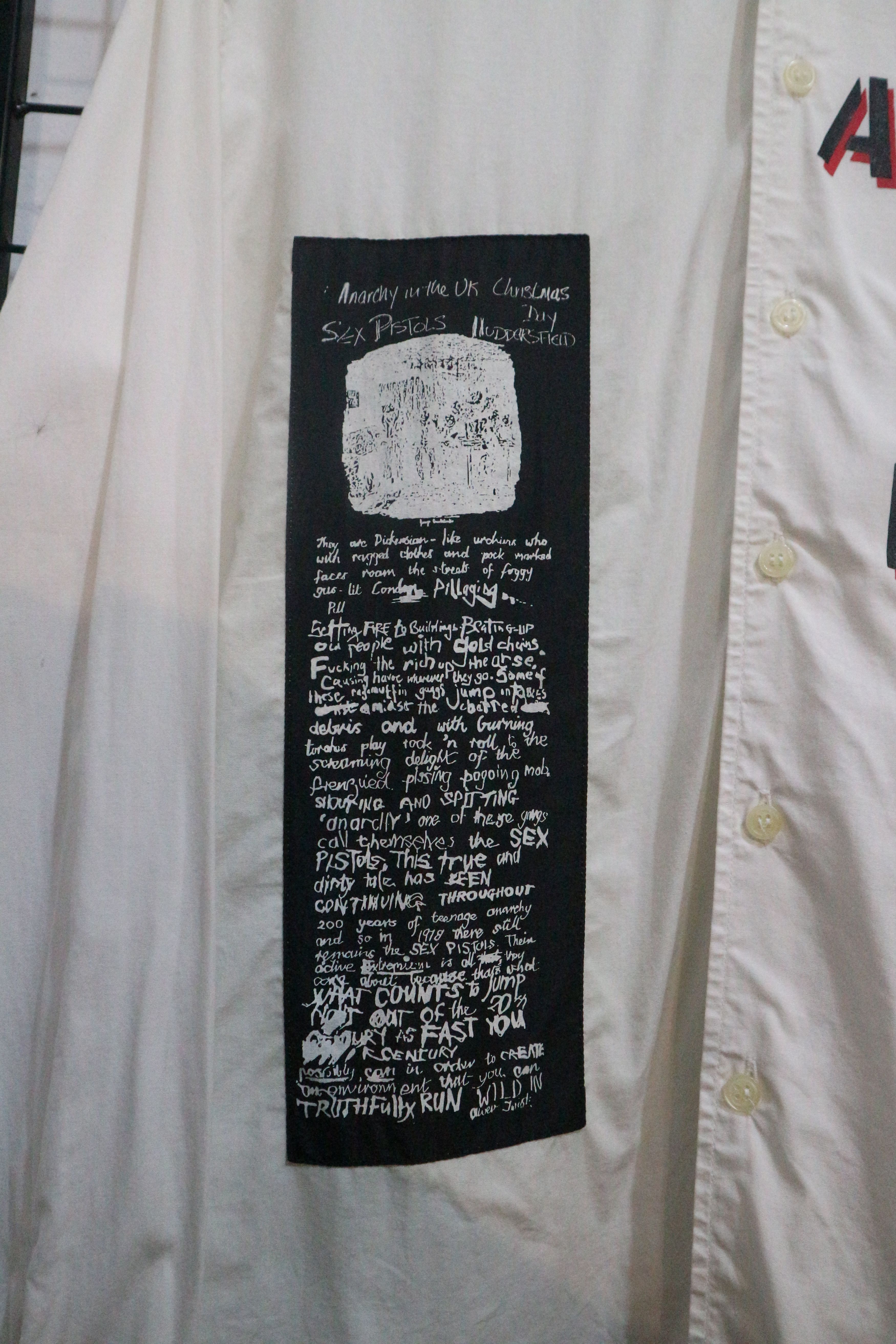 Japanese Brand × Seditionaries Seditionaries “Only Anarchist Are Pretty” Chaos Corporation Size US M / EU 48-50 / 2 - 2 Thumbnail