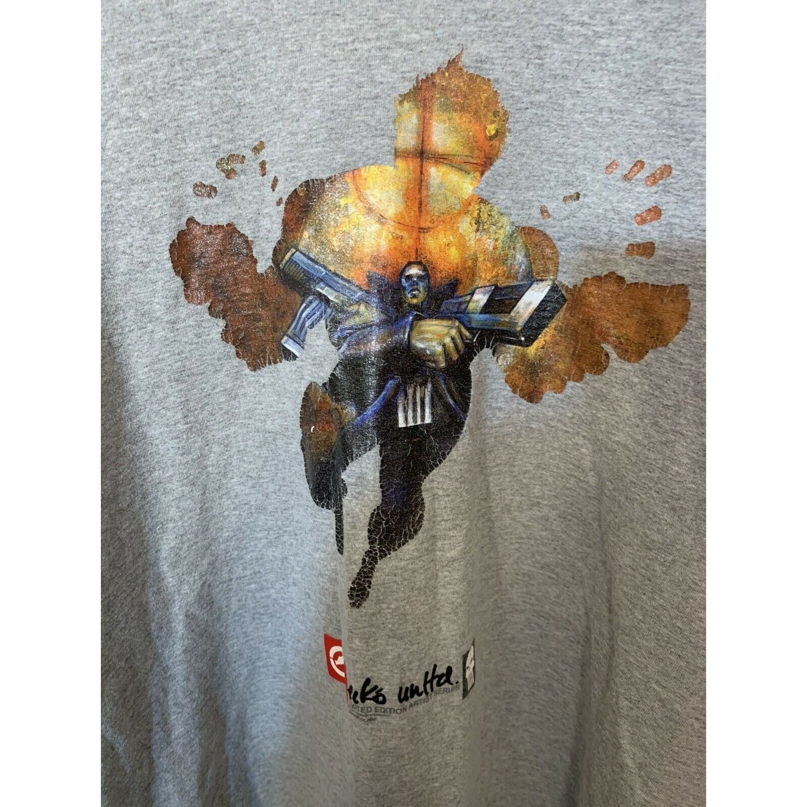 Ecko Unltd. VTG Marc ECKO Unlimited The Punisher T-Shirt Mens XXL Limite Size US XXL / EU 58 / 5 - 3 Thumbnail