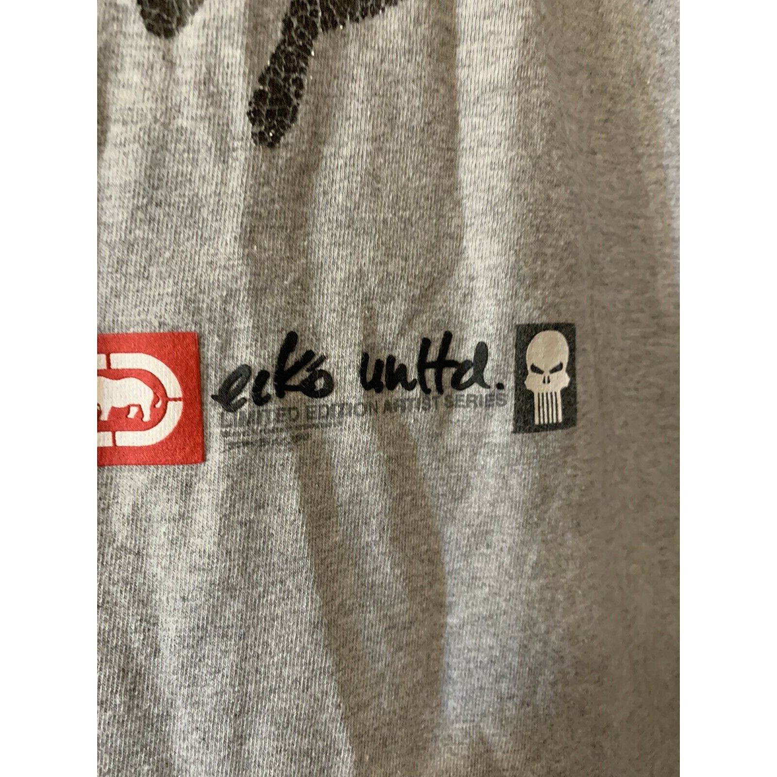 Ecko Unltd. VTG Marc ECKO Unlimited The Punisher T-Shirt Mens XXL Limite Size US XXL / EU 58 / 5 - 5 Thumbnail