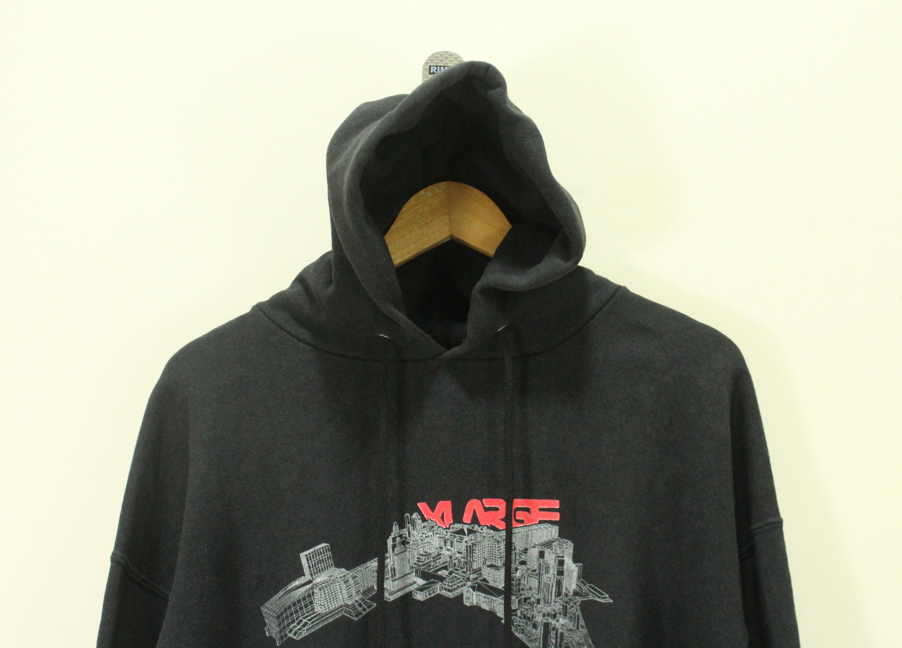 Vintage Vintage XLARGE Hoodie Architechs Size US L / EU 52-54 / 3 - 2 Thumbnail
