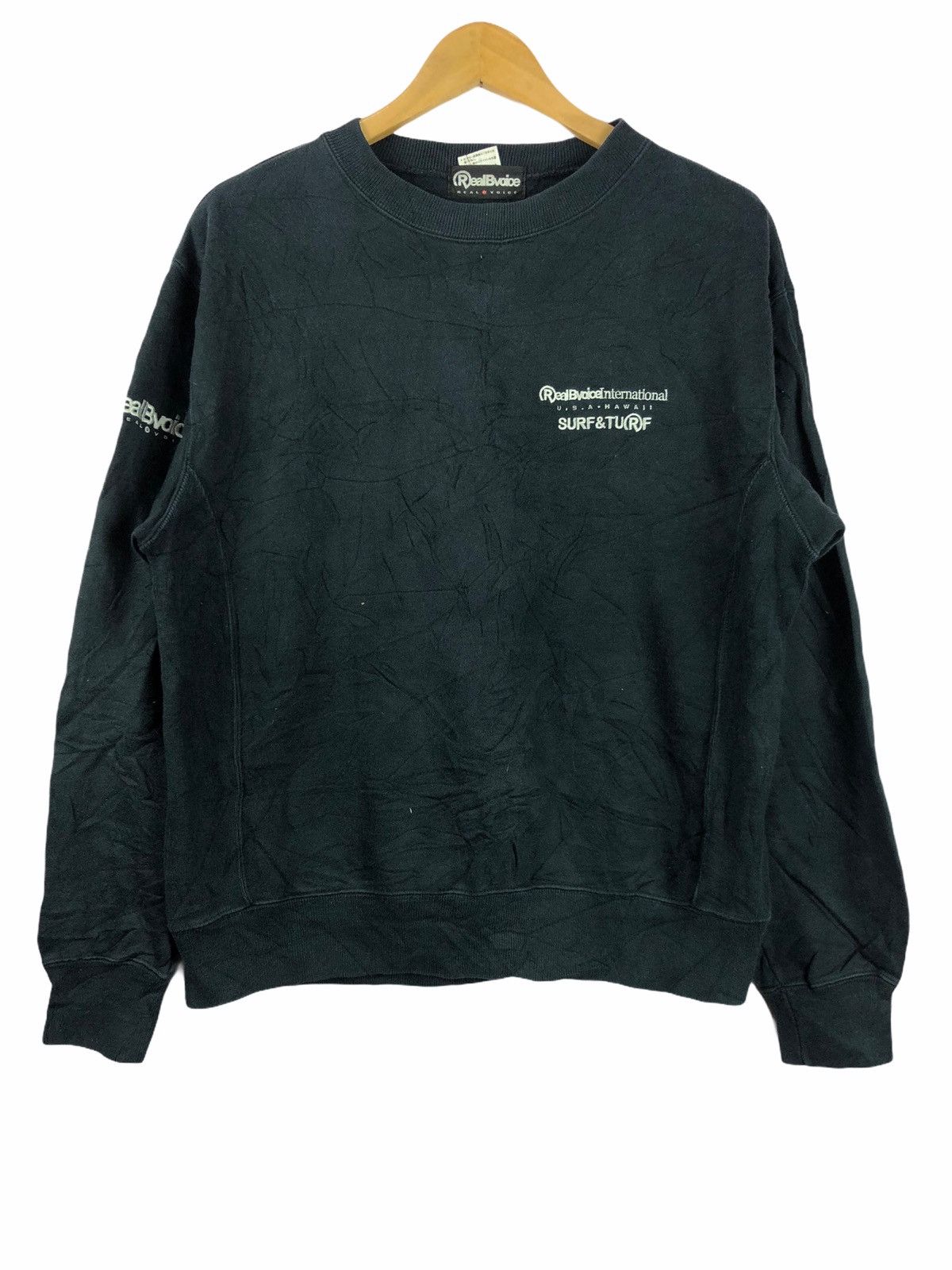VINTAGE REALBVOICE INTERNATIONAL SURF HAWAII SWEARSHIRT