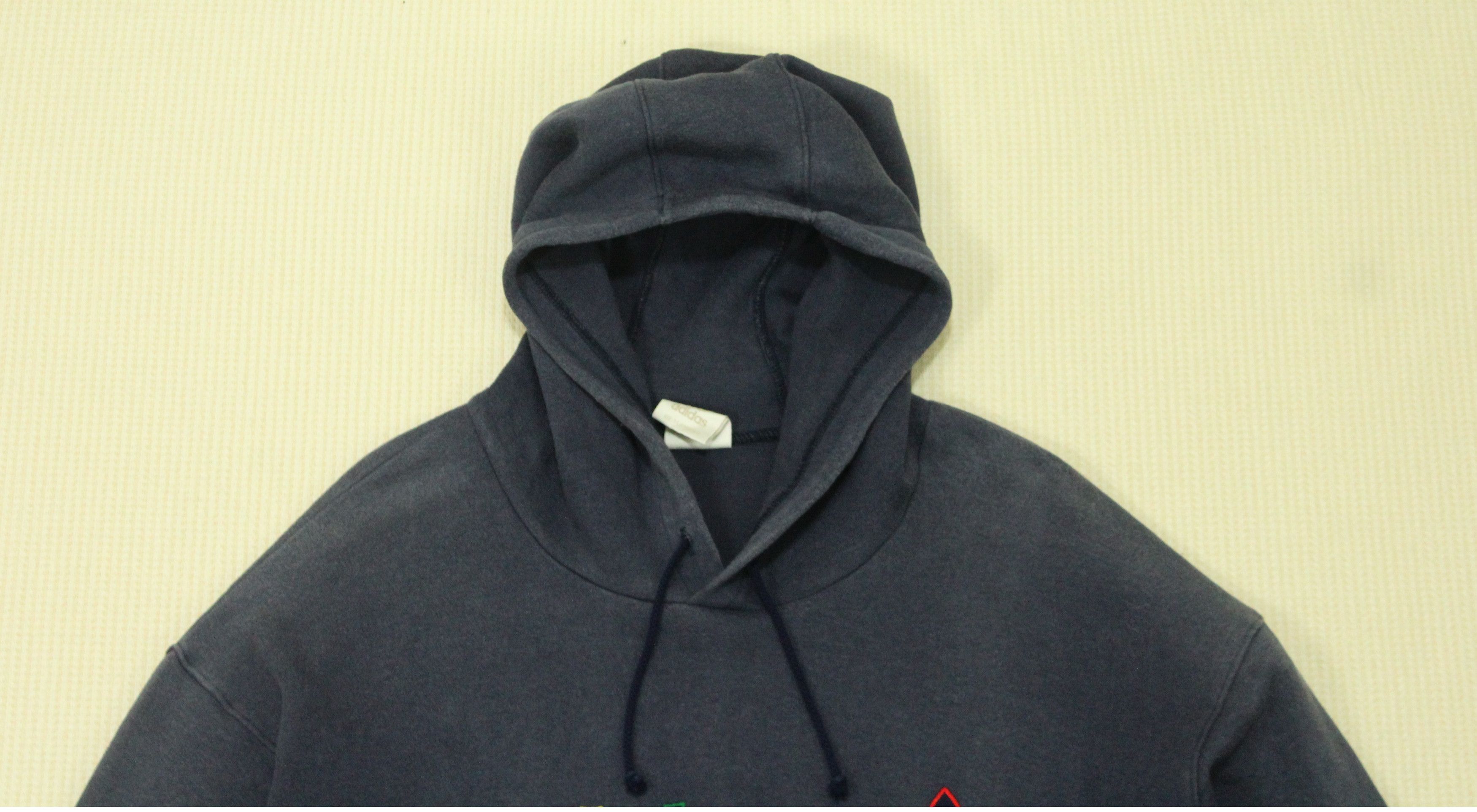 Adidas × Descente × Vintage FADED Vintage ADIDAS DESCENTE Hoodie Embroidered Logo Jaspo Size US M / EU 48-50 / 2 - 7 Thumbnail