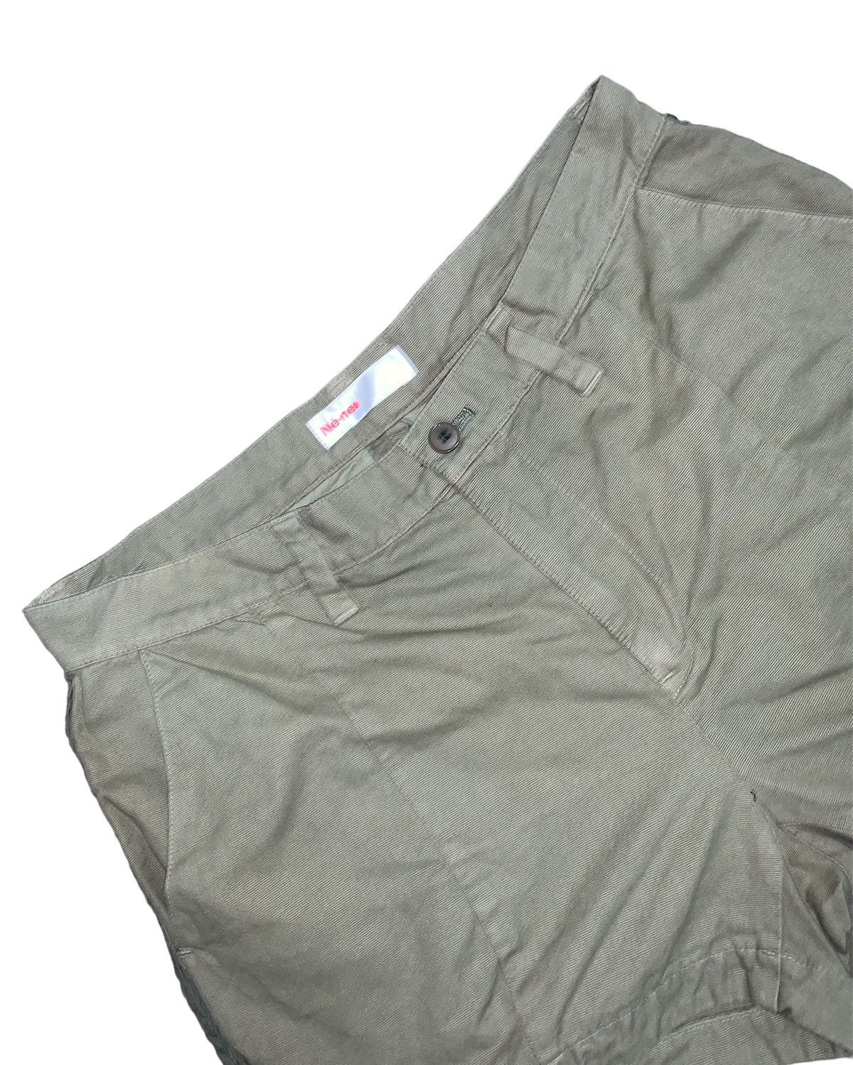Issey Miyake Vintage Ne-Net Sexy Short pants Army Green. Size 30" / US 8 / IT 44 - 5 Thumbnail