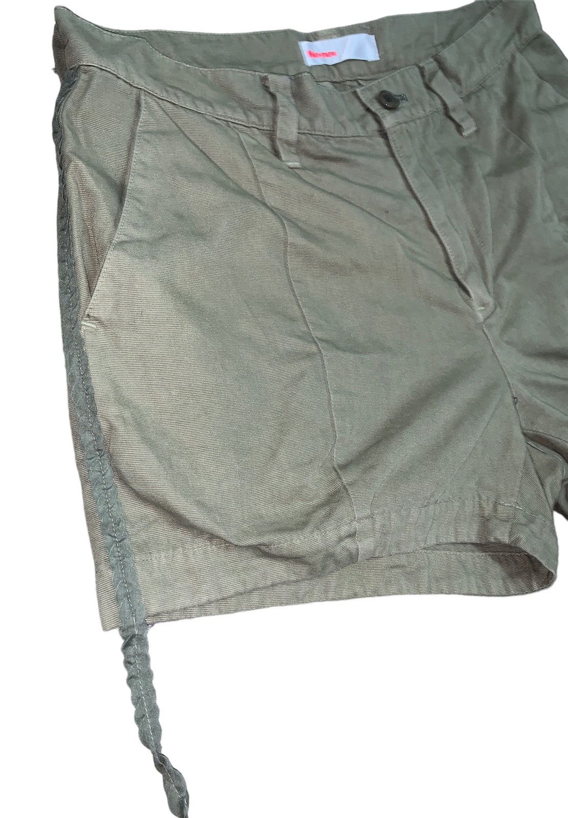 Issey Miyake Vintage Ne-Net Sexy Short pants Army Green. Size 30" / US 8 / IT 44 - 4 Thumbnail