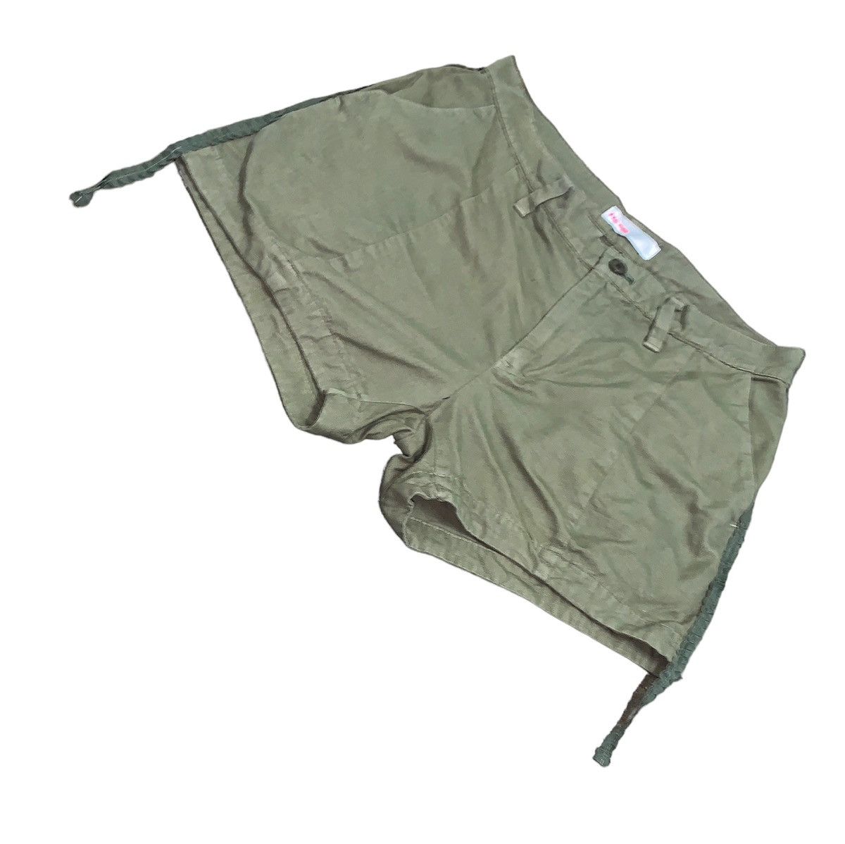 Issey Miyake Vintage Ne-Net Sexy Short pants Army Green. Size 30" / US 8 / IT 44 - 2 Thumbnail