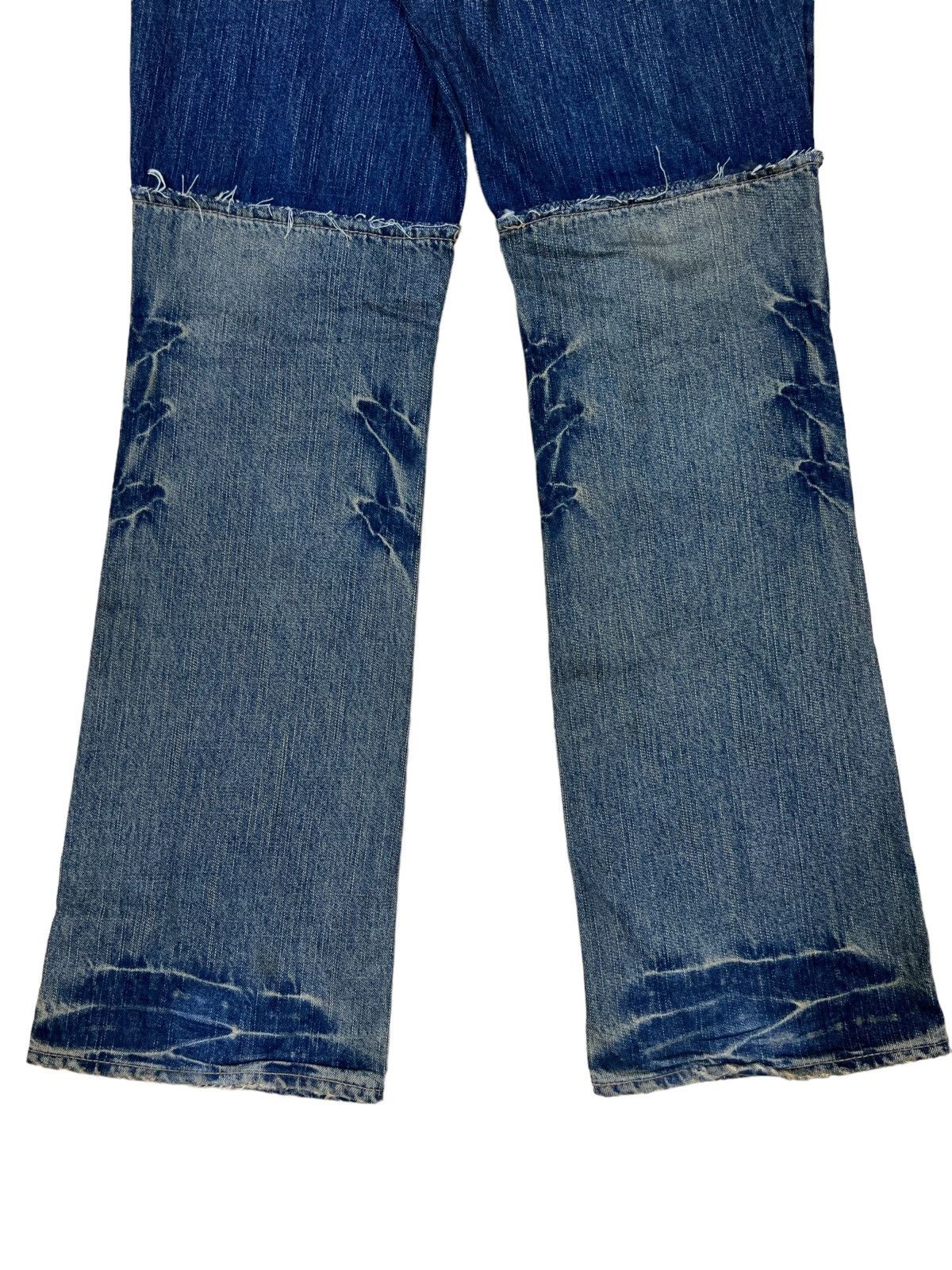 Hysteric Glamour SICK🔥90s PPFM 🇯🇵 Hybrid Cut Anarchy Flare Boot Cut Denim Size US 34 / EU 50 - 8 Thumbnail