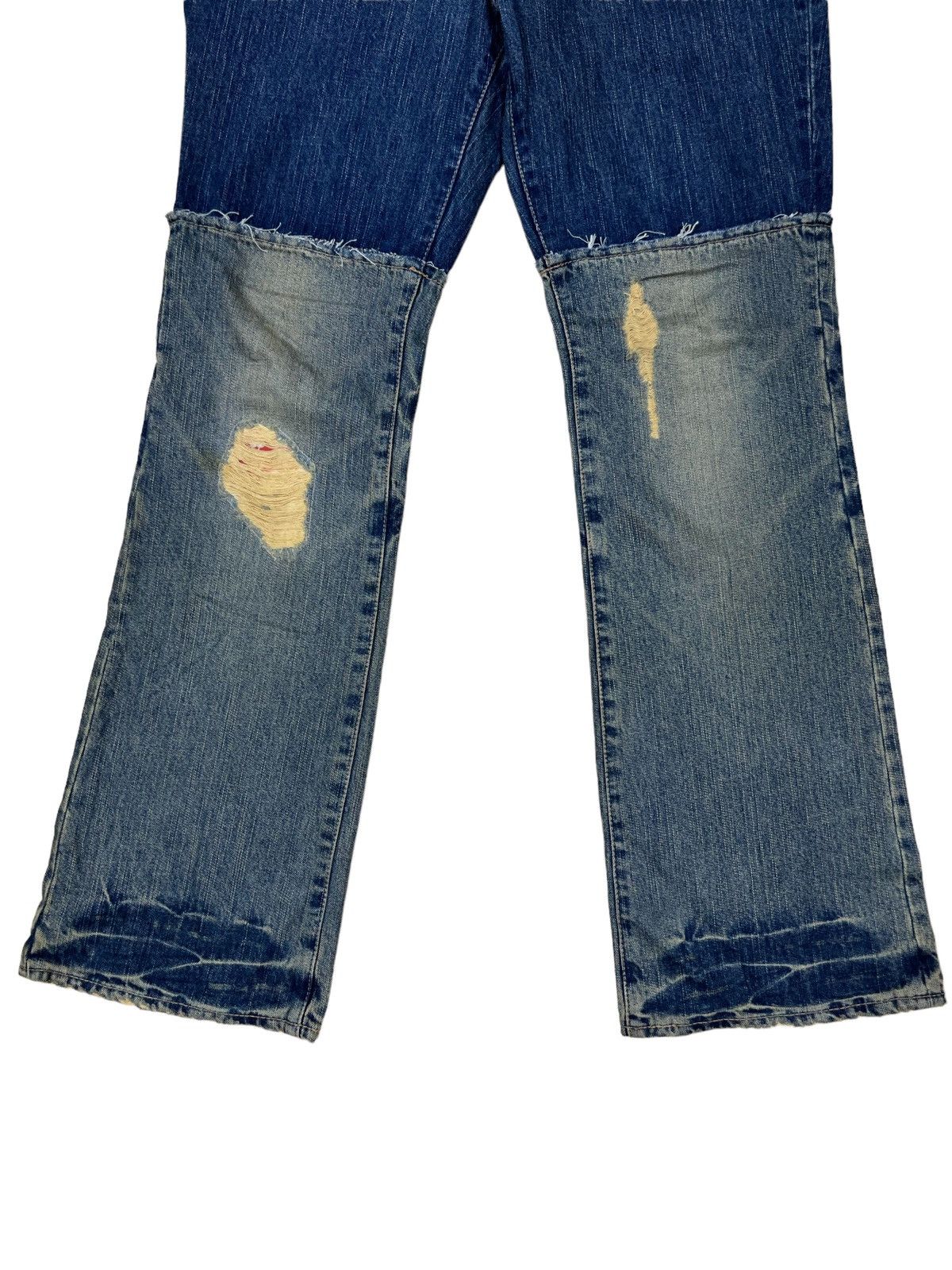 Hysteric Glamour SICK🔥90s PPFM 🇯🇵 Hybrid Cut Anarchy Flare Boot Cut Denim Size US 34 / EU 50 - 5 Thumbnail