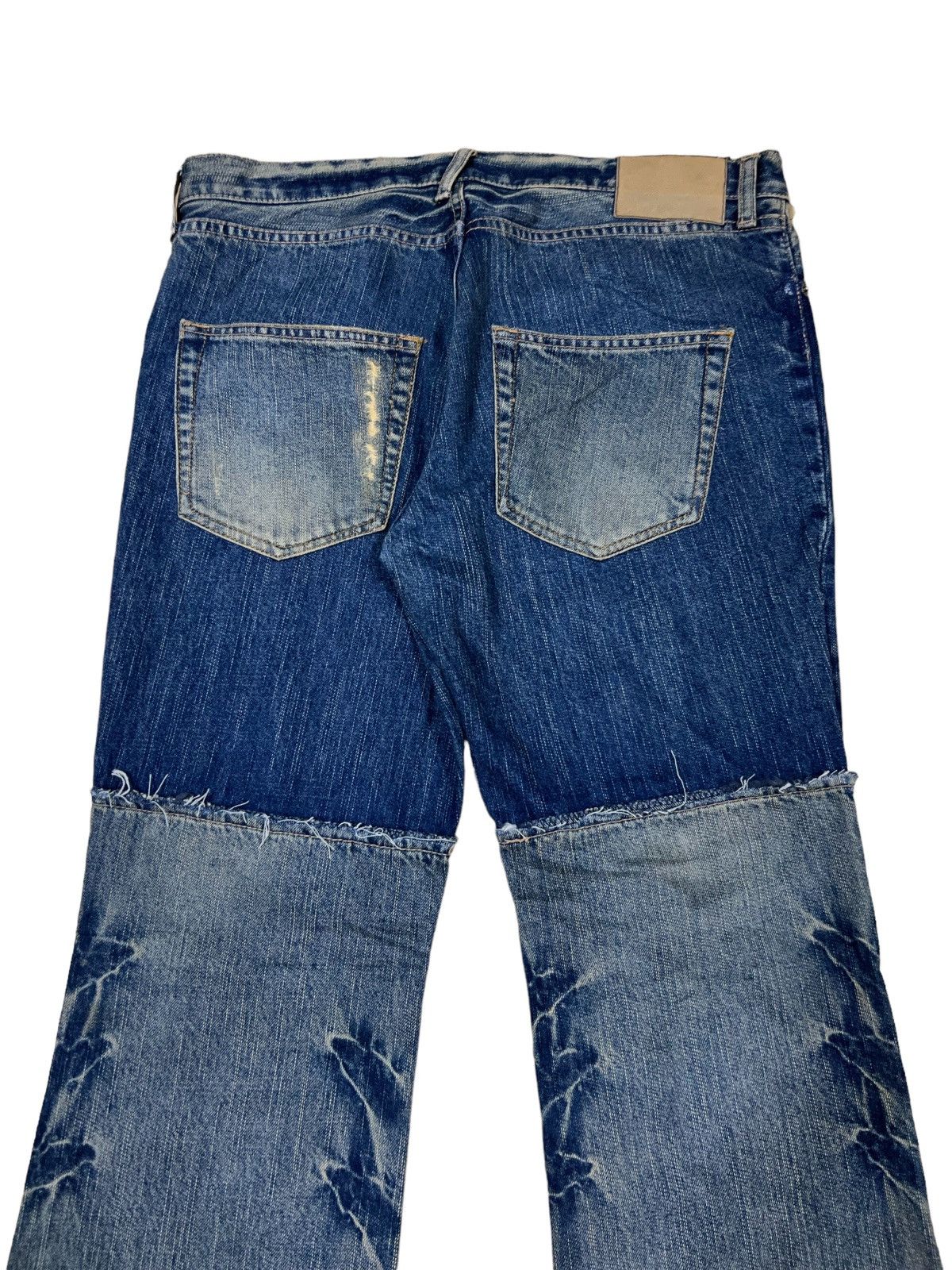 Hysteric Glamour SICK🔥90s PPFM 🇯🇵 Hybrid Cut Anarchy Flare Boot Cut Denim Size US 34 / EU 50 - 7 Thumbnail