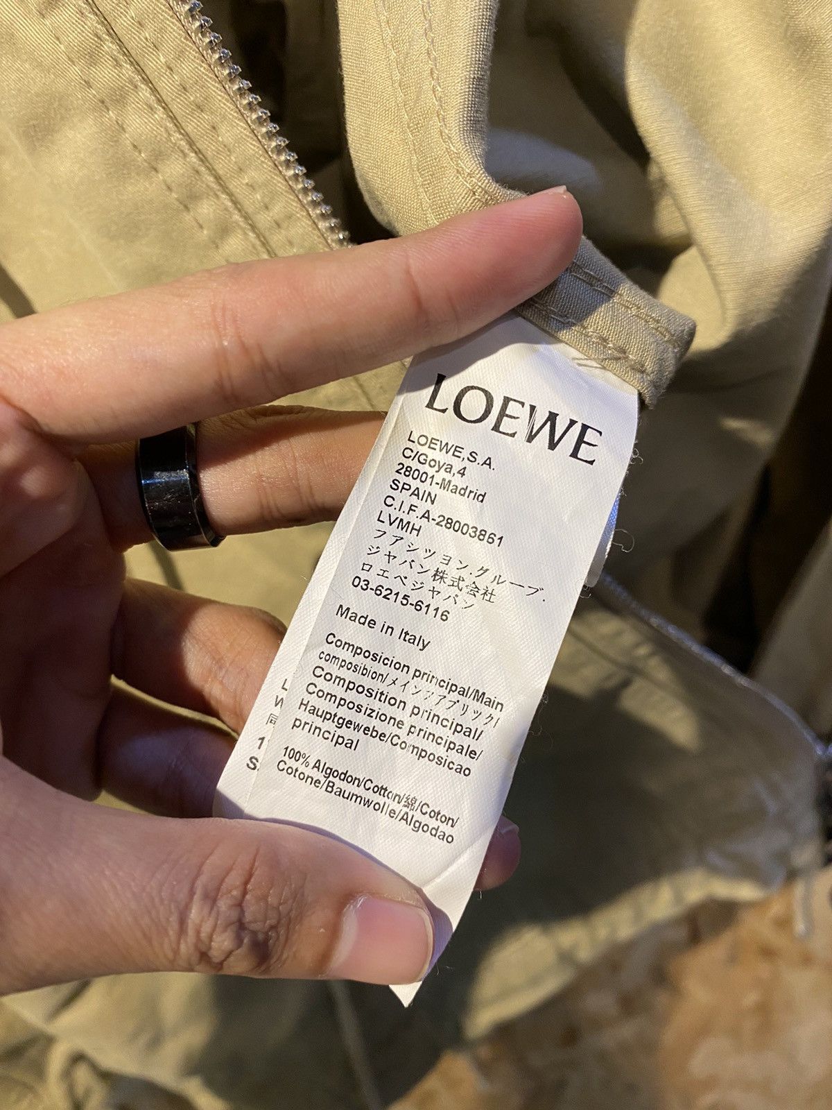 Designer × Loewe RARE‼️Loewe Italian Designer Pocket Zipper Hoodie Jackets Size M / US 6-8 / IT 42-44 - 22 Thumbnail