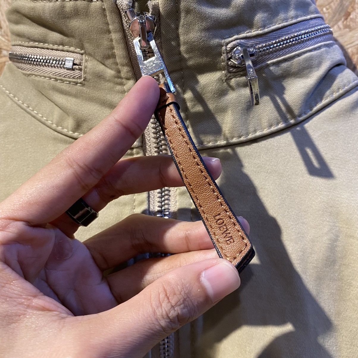 Designer × Loewe RARE‼️Loewe Italian Designer Pocket Zipper Hoodie Jackets Size M / US 6-8 / IT 42-44 - 15 Thumbnail