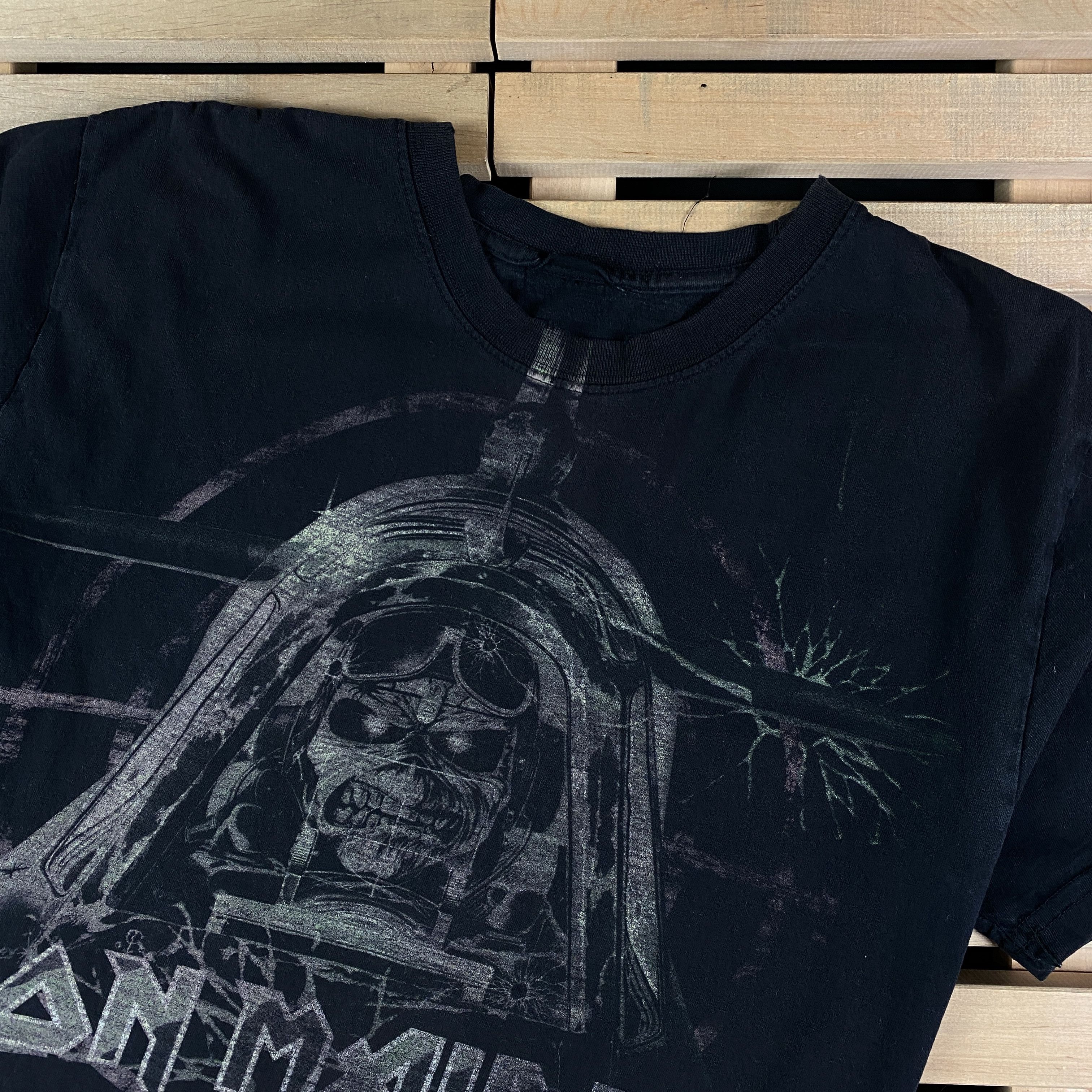 Iron Maiden × Vintage Mens Vintage T Shirt Iron Maiden Size M Size US M / EU 48-50 / 2 - 2 Thumbnail