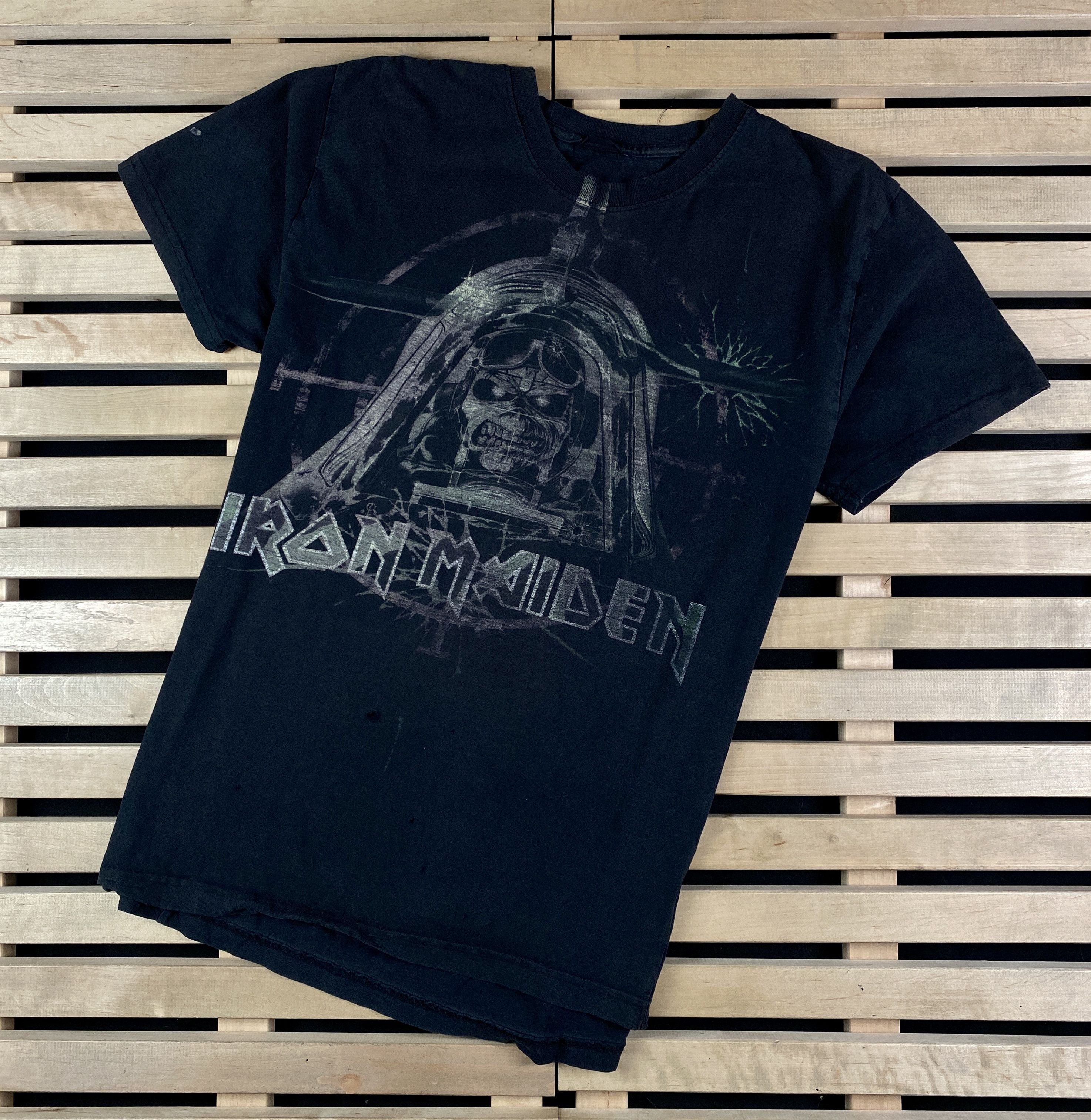 Iron Maiden × Vintage Mens Vintage T Shirt Iron Maiden Size M Size US M / EU 48-50 / 2 - 1 Thumbnail