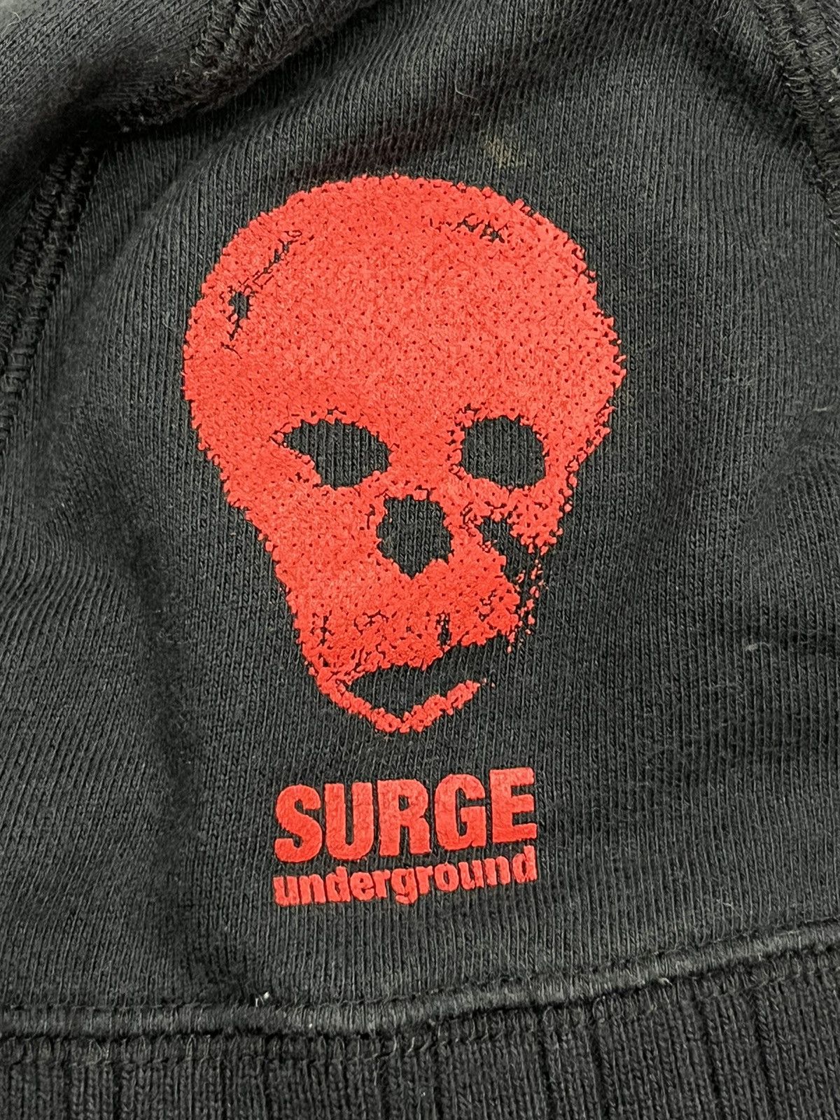 14th Addiction Vintage Punk Skull SURGE UNDERGROUND Cotton Beanie Size ONE SIZE - 2 Thumbnail