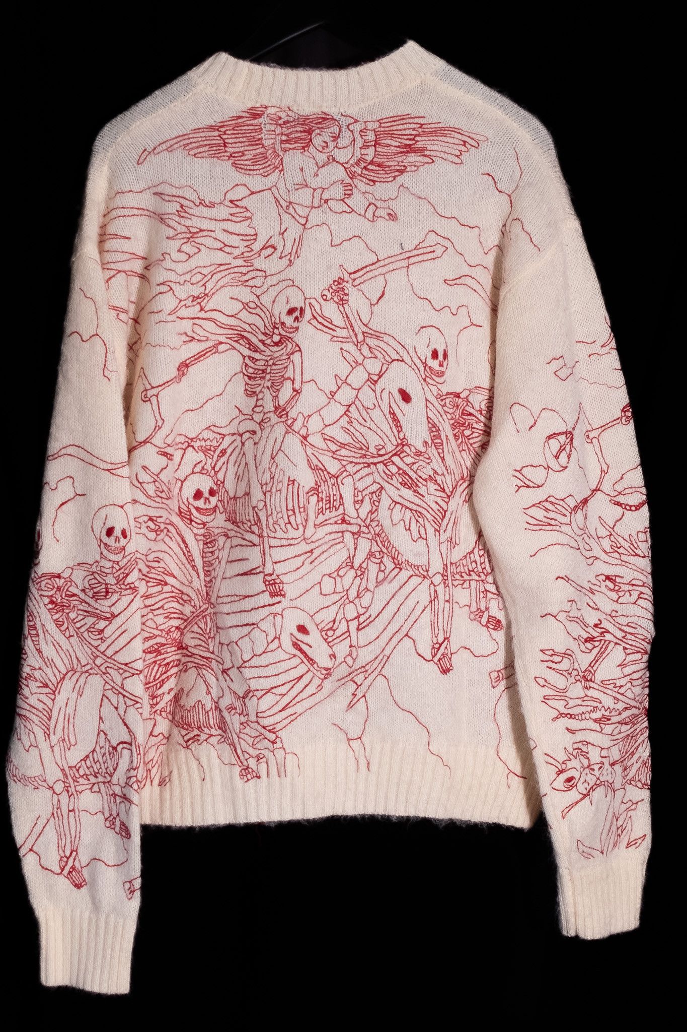 Ev Bravado Ev Bravado, Who Decides War Knit sweater, Four Horsemen | Grailed