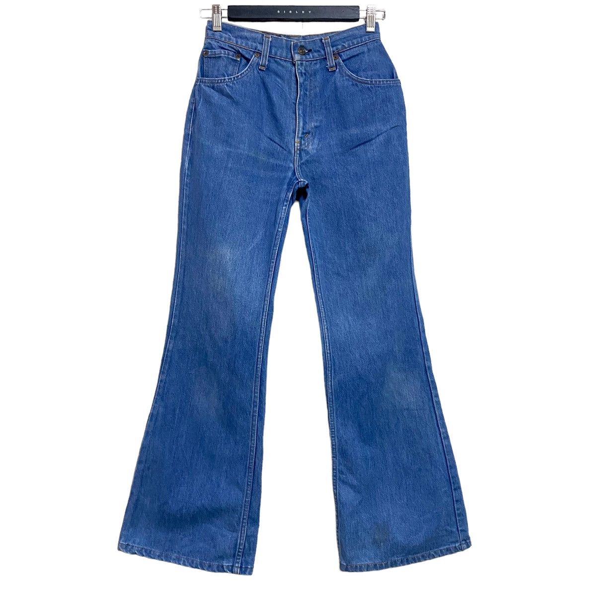 Levi's Vintage Levis 507 Bell Bottom Jeans 26x31 Size 26" / US 2 / IT 38 - 2 Thumbnail