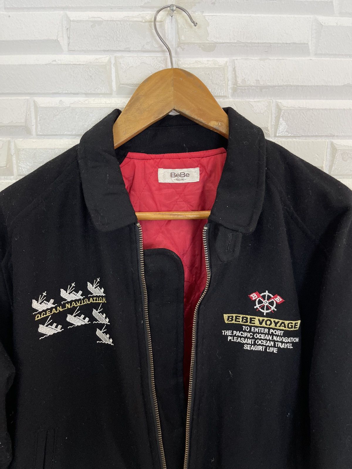 Japanese Brand Vintage Streetwear Varsity Jacket Maiden Voyage Size US M / EU 48-50 / 2 - 2 Thumbnail