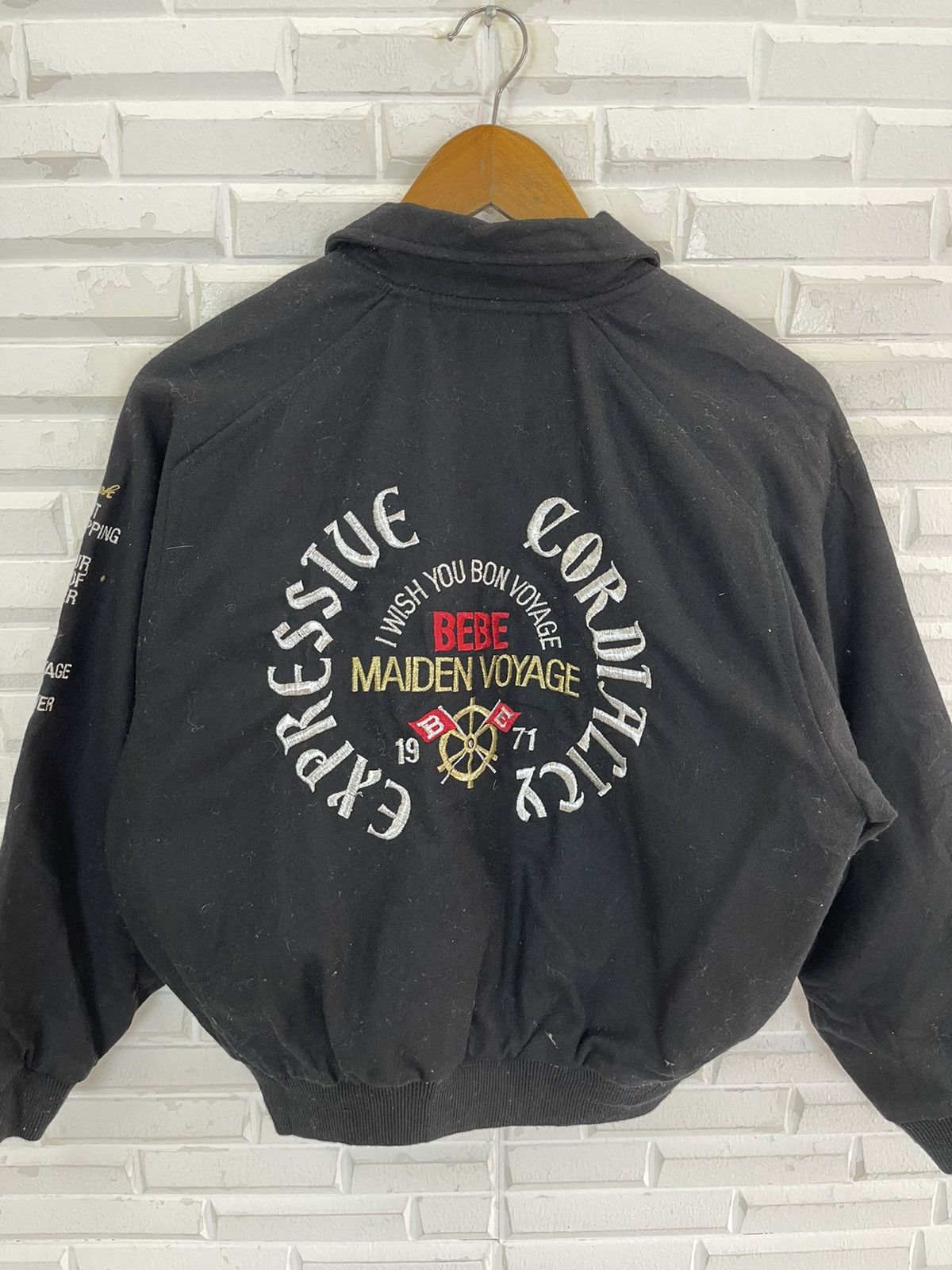 Japanese Brand Vintage Streetwear Varsity Jacket Maiden Voyage Size US M / EU 48-50 / 2 - 3 Thumbnail