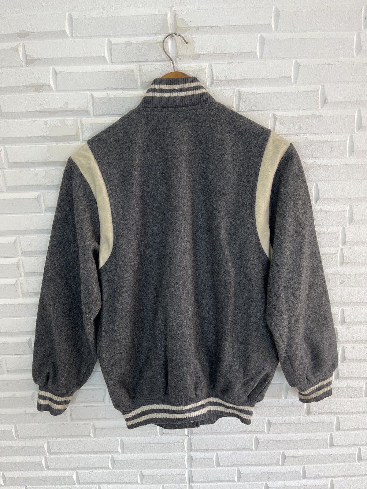 Japanese Brand Vintage Wool College Varsity Jacket Streetfashion Size US L / EU 52-54 / 3 - 3 Thumbnail