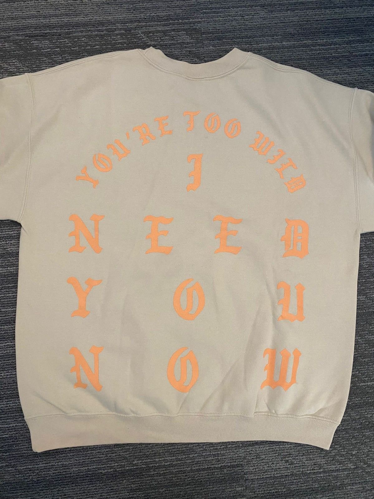 Kanye West YOU’RE TOO WILD I NEED YOU RIGHT NOW LOS ANGELES Size US L / EU 52-54 / 3 - 1 Thumbnail